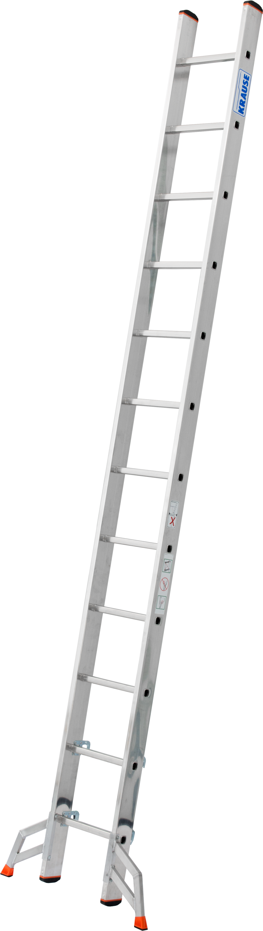 KRAUSE Vielzweckleiter »Tribilo«, Alu, 3x12 Sprossen, Arbeitshöhe ca. 930 cm