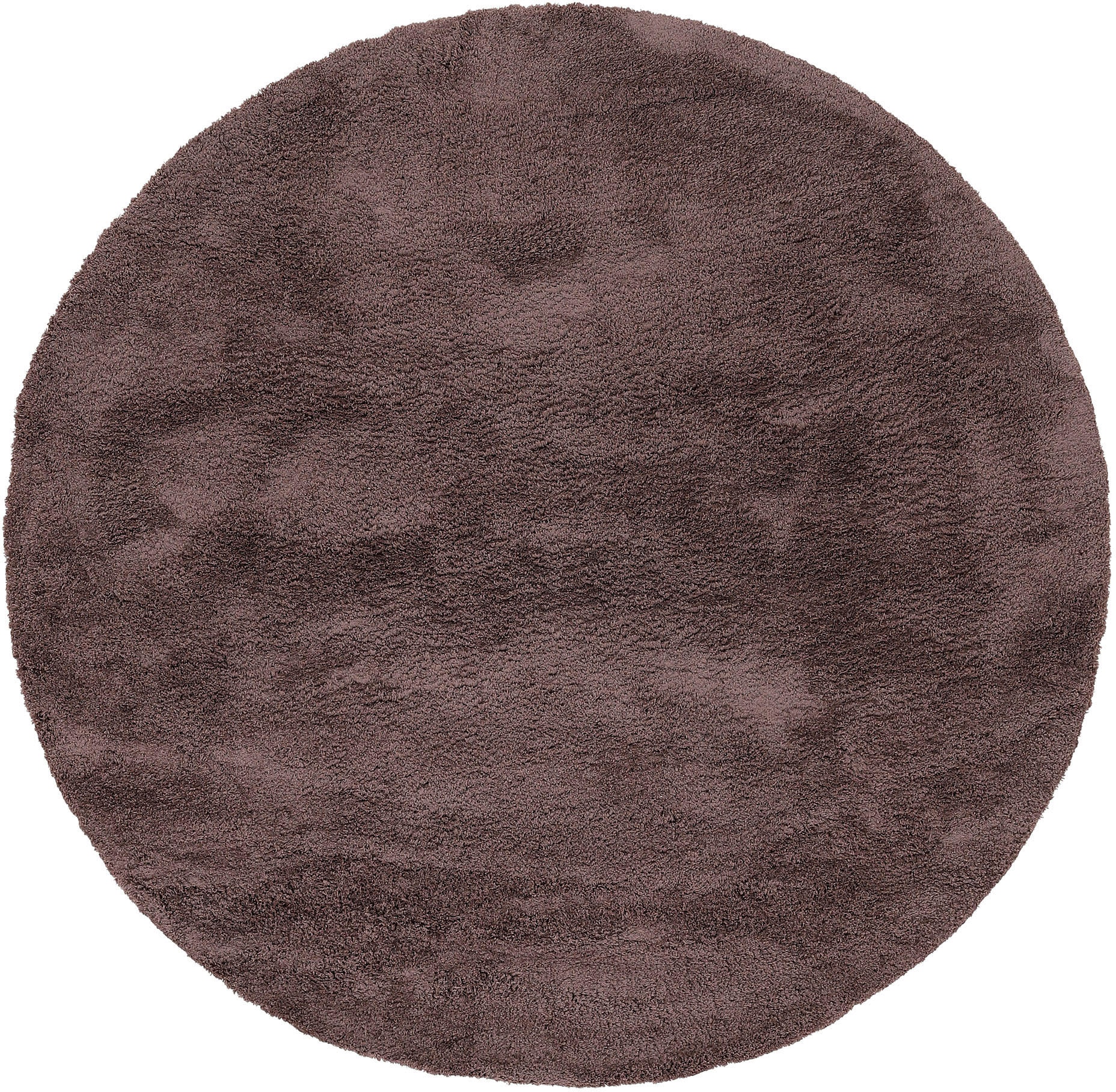 carpetfine Teppich "Silky" rund 20 Höhe Shaggy, Langflor, uni, besonders we günstig online kaufen