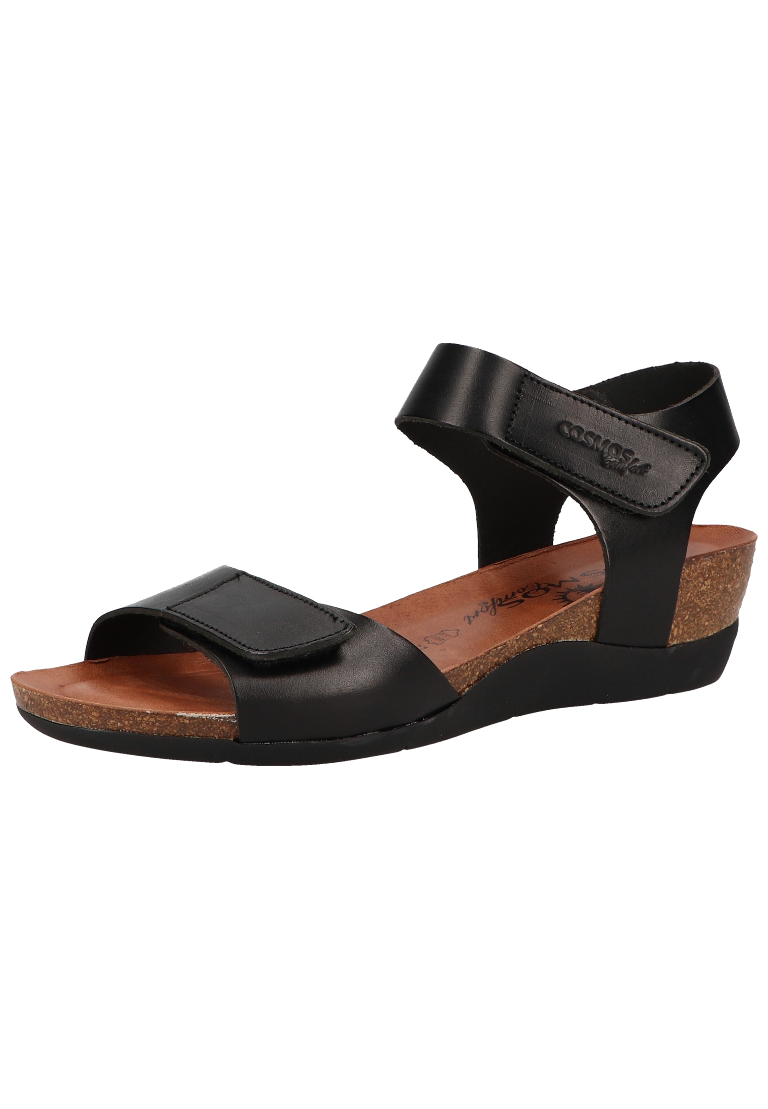 COSMOS Comfort Keilsandalette "COSMOS Comfort Sandalen Leder" günstig online kaufen
