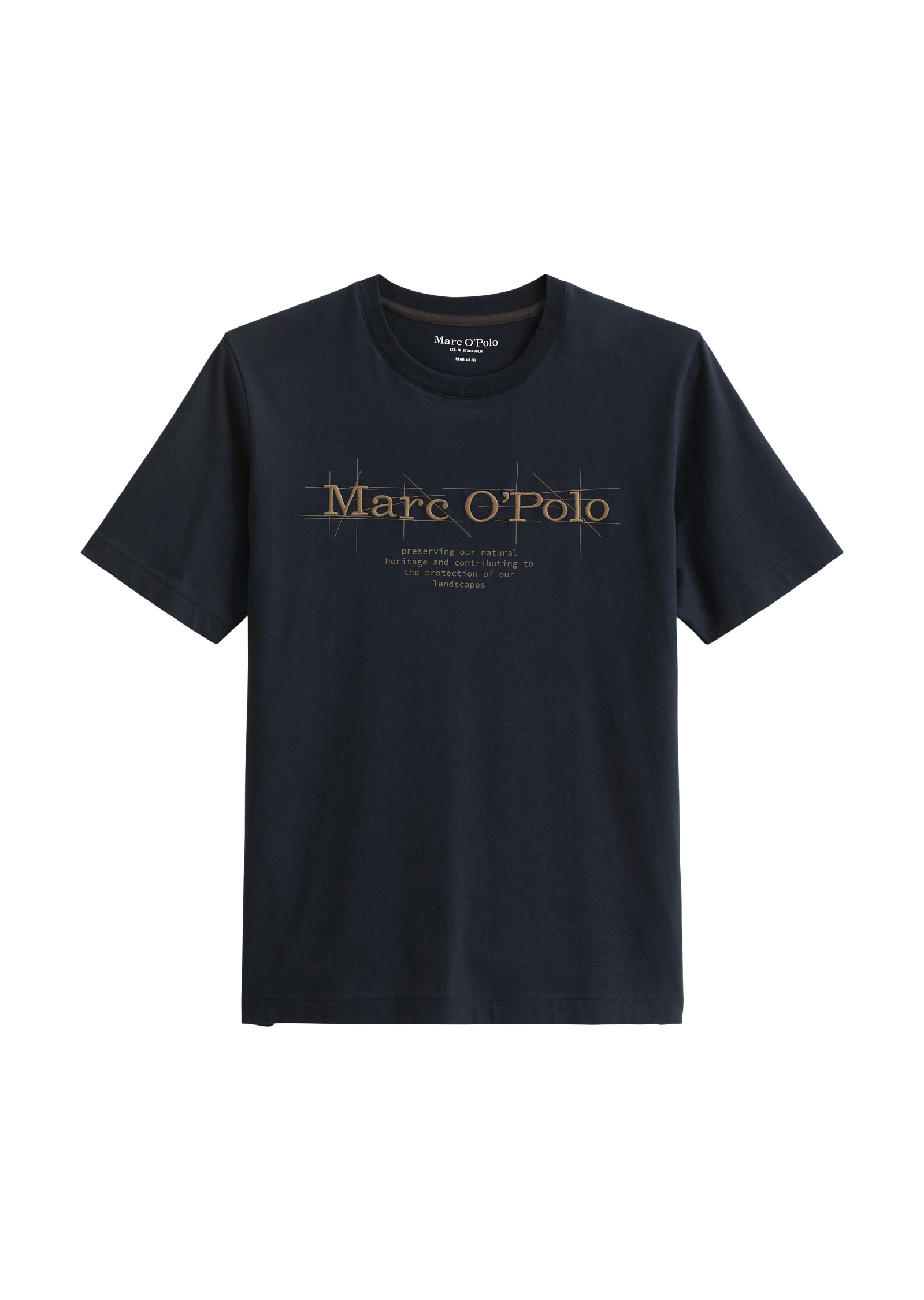 Marc O'Polo T-Shirt »aus reiner Bio-Baumwolle«