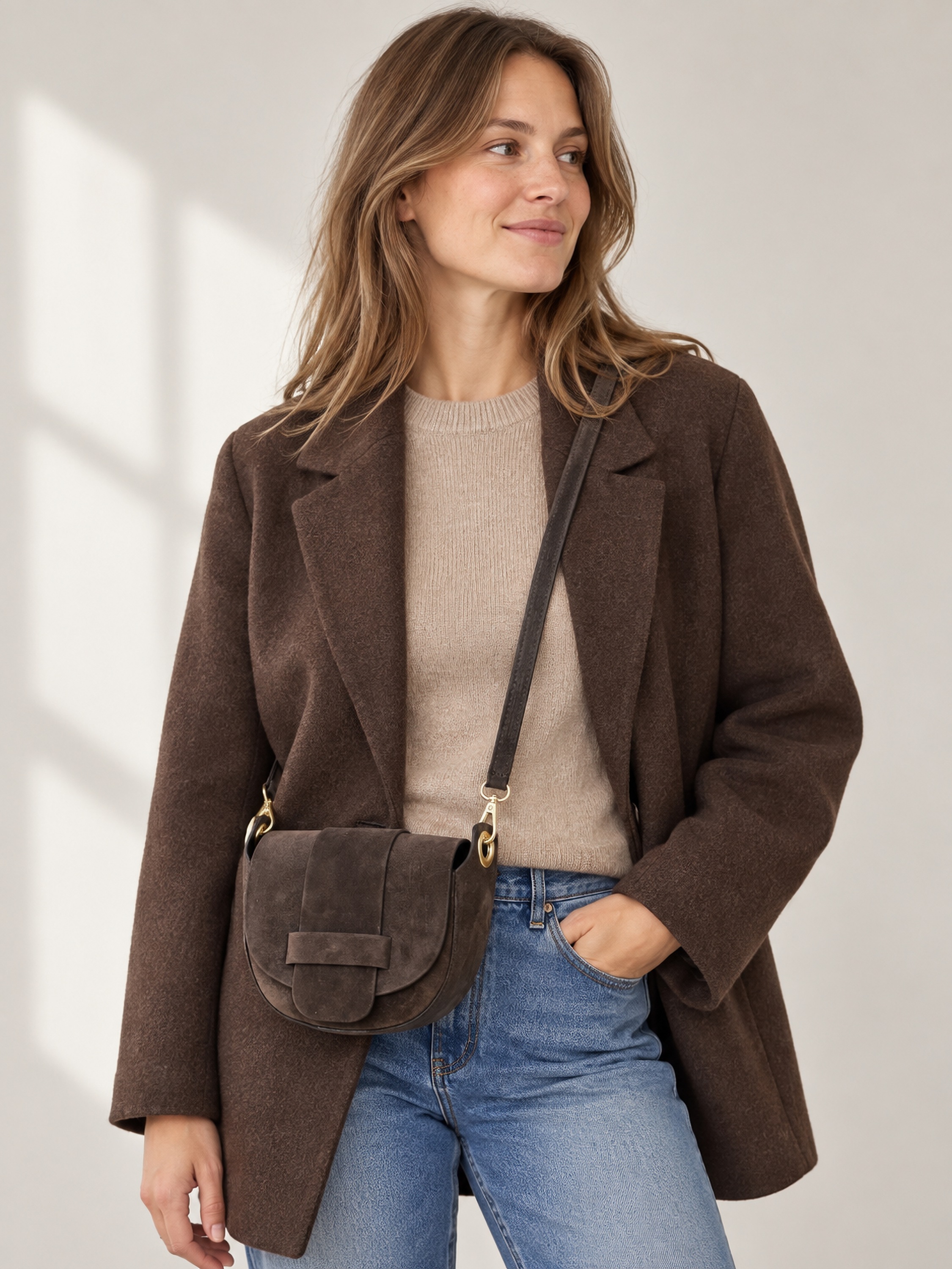 COLLEZIONE ALESSANDRO Umhängetasche »Sella« Echtes Leder, Made in Italy