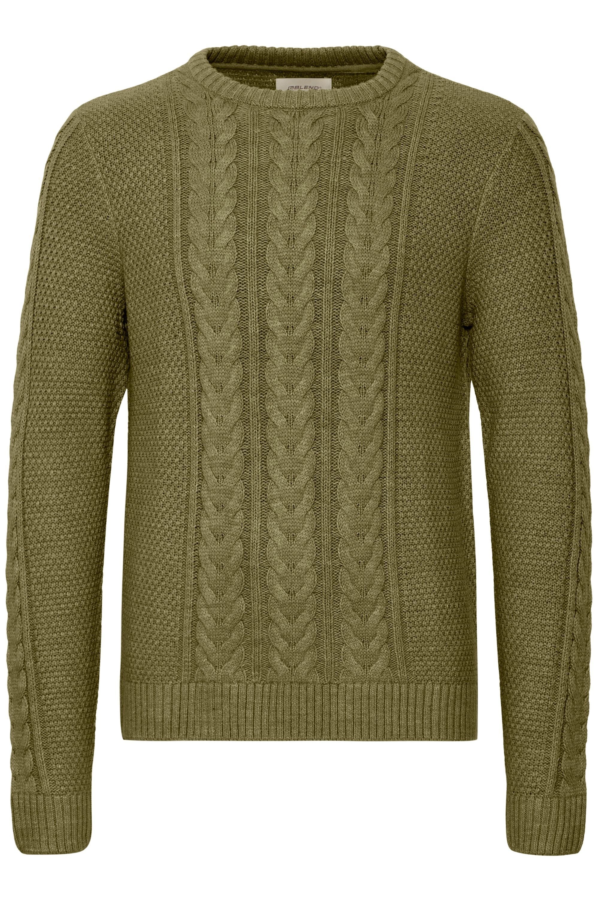 Blend Strickfleece-Pullover "Strickpullover BHPullover"