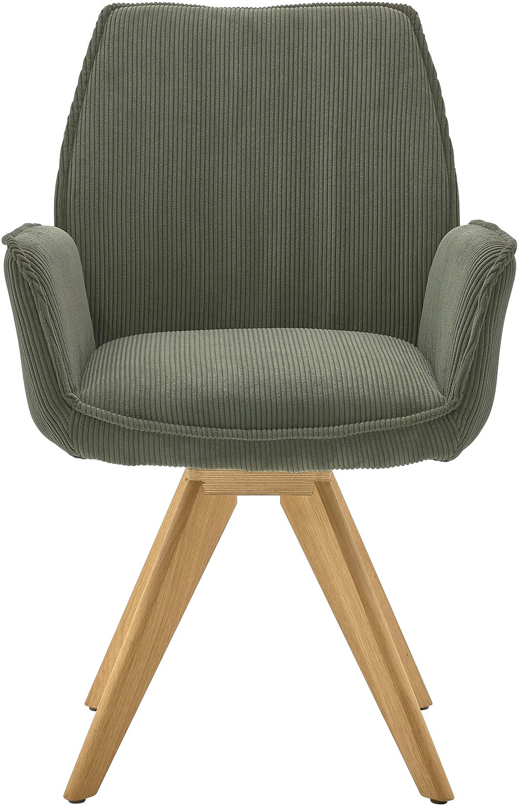 Musterring Esszimmerstuhl "Tiama", (Set), 2 St., Cord, Stativgestell Eiche günstig online kaufen