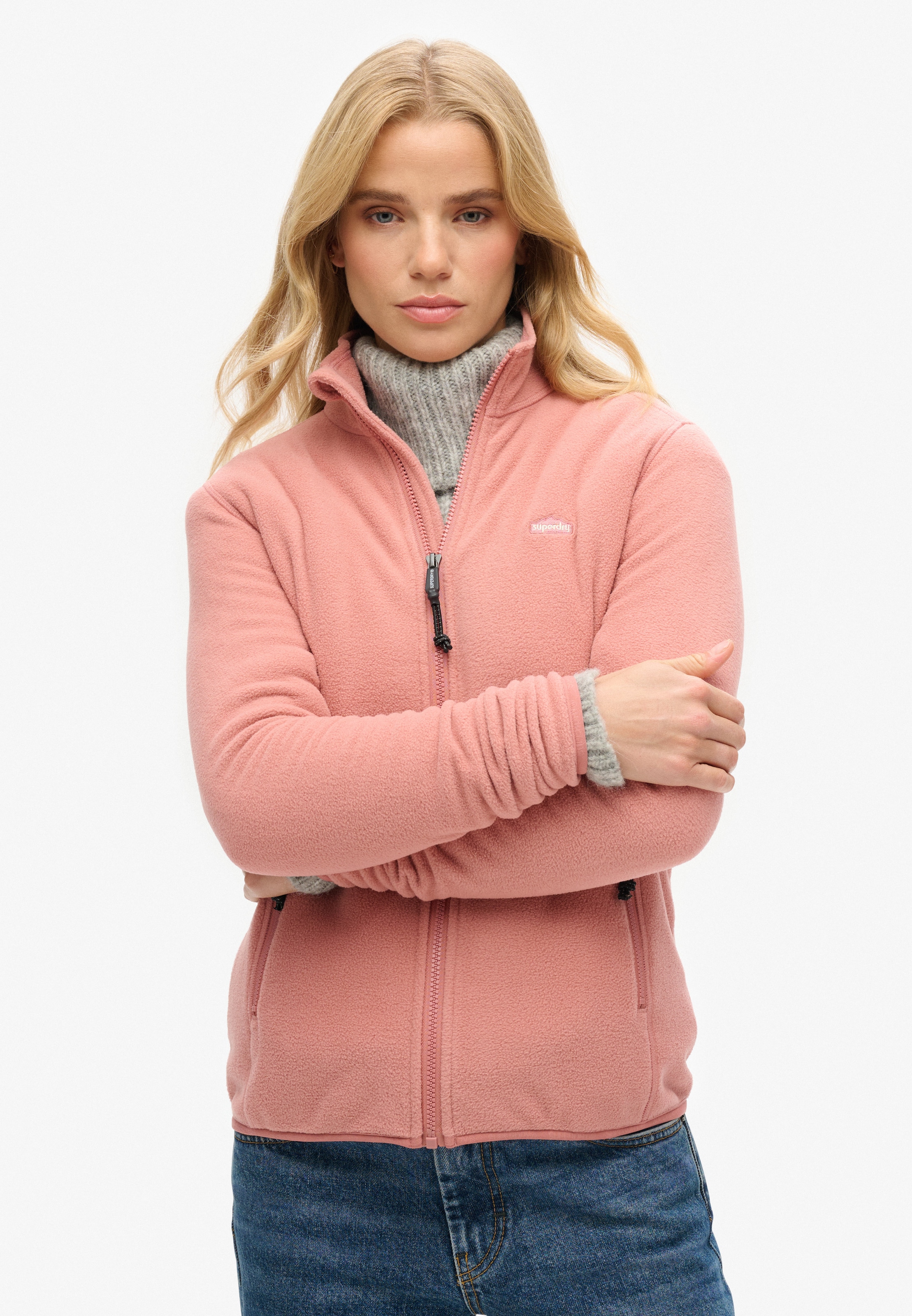 Superdry Fleecejacke "POLAR FLEECE FULL ZIP" günstig online kaufen