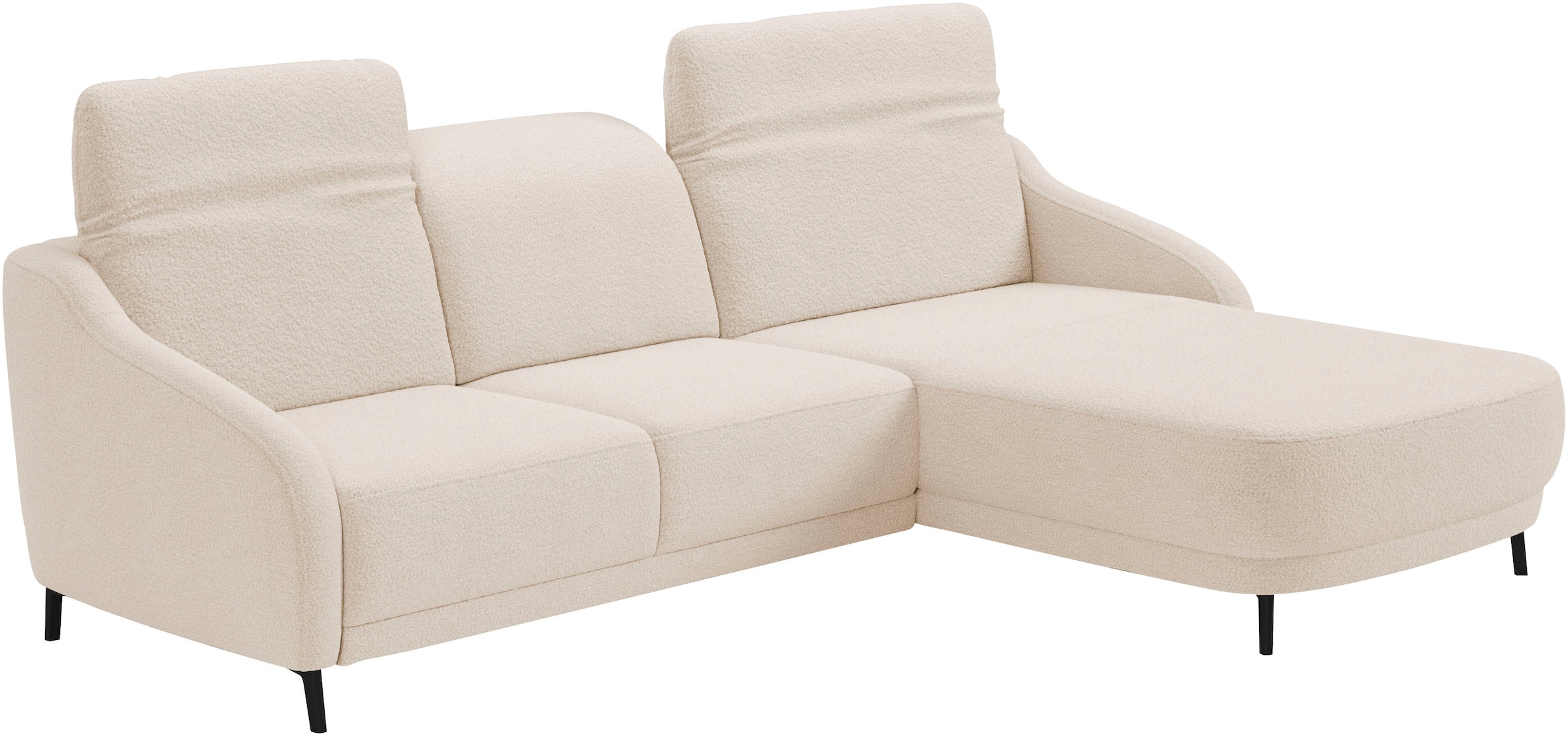 sit&more Ecksofa "Blues L-Form" wahlweise mit Klapptisch und USB günstig online kaufen