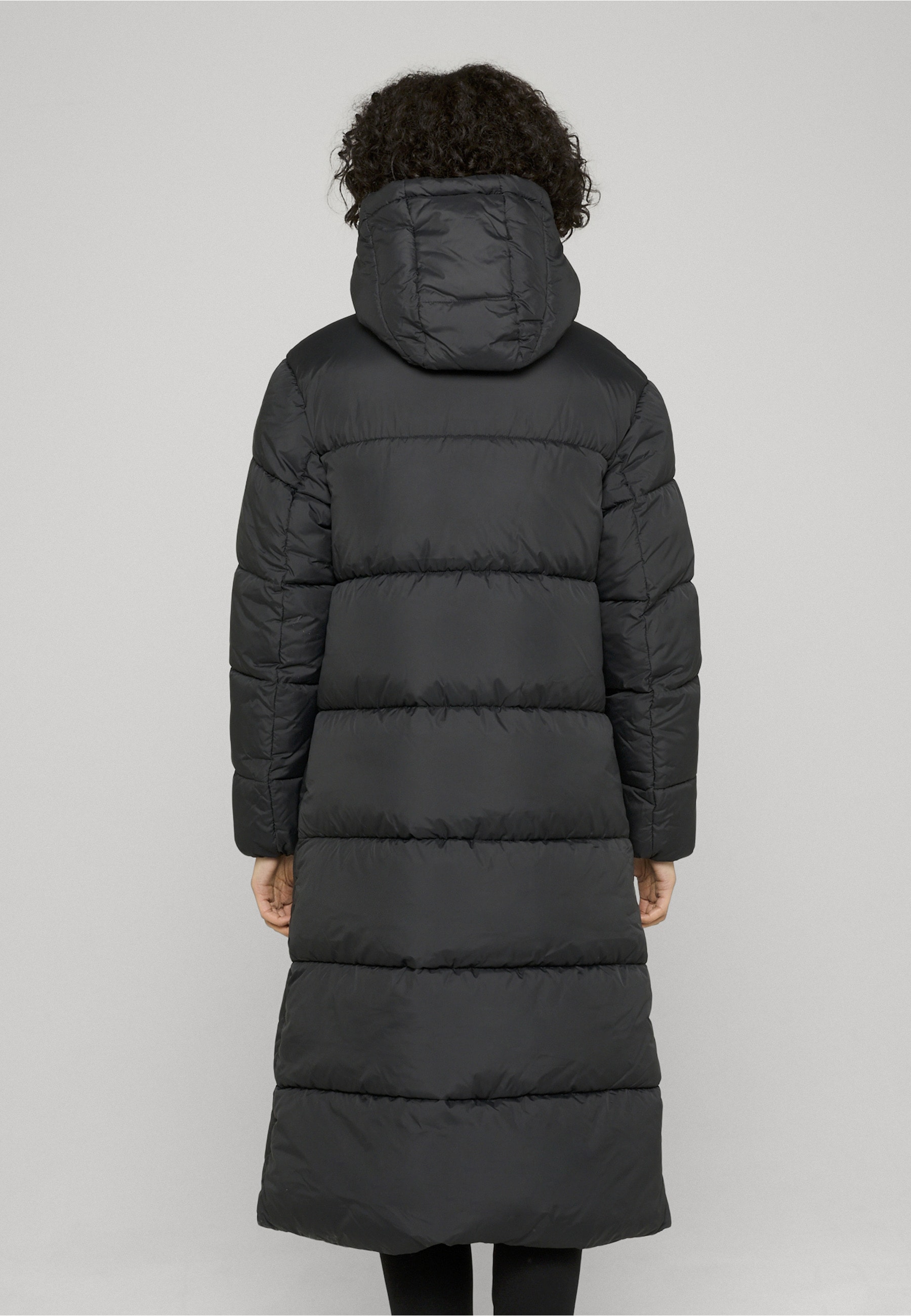 URBAN CLASSICS Winterjacke »Urban Classics Ladies Ultra Long Coat« 1 Stk. tlg. ohne Kapuze