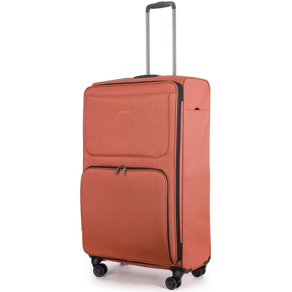 Stratic Weichgepäck-Trolley »Bendigo Light + L, rosso clay«, 4 Rollen