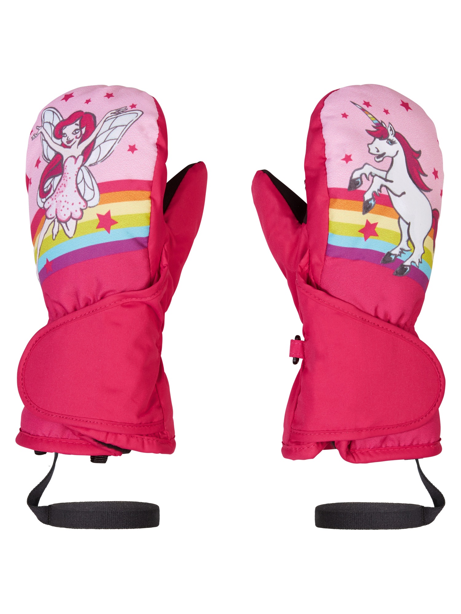 ZIENER Kinder Fäustlinge "LEMMI-Z glove mini"pop pink, Gr. 2, Obermaterial: 100% Polyester; Innenhand: 100% Polyester; Futter: 100% Polyester;