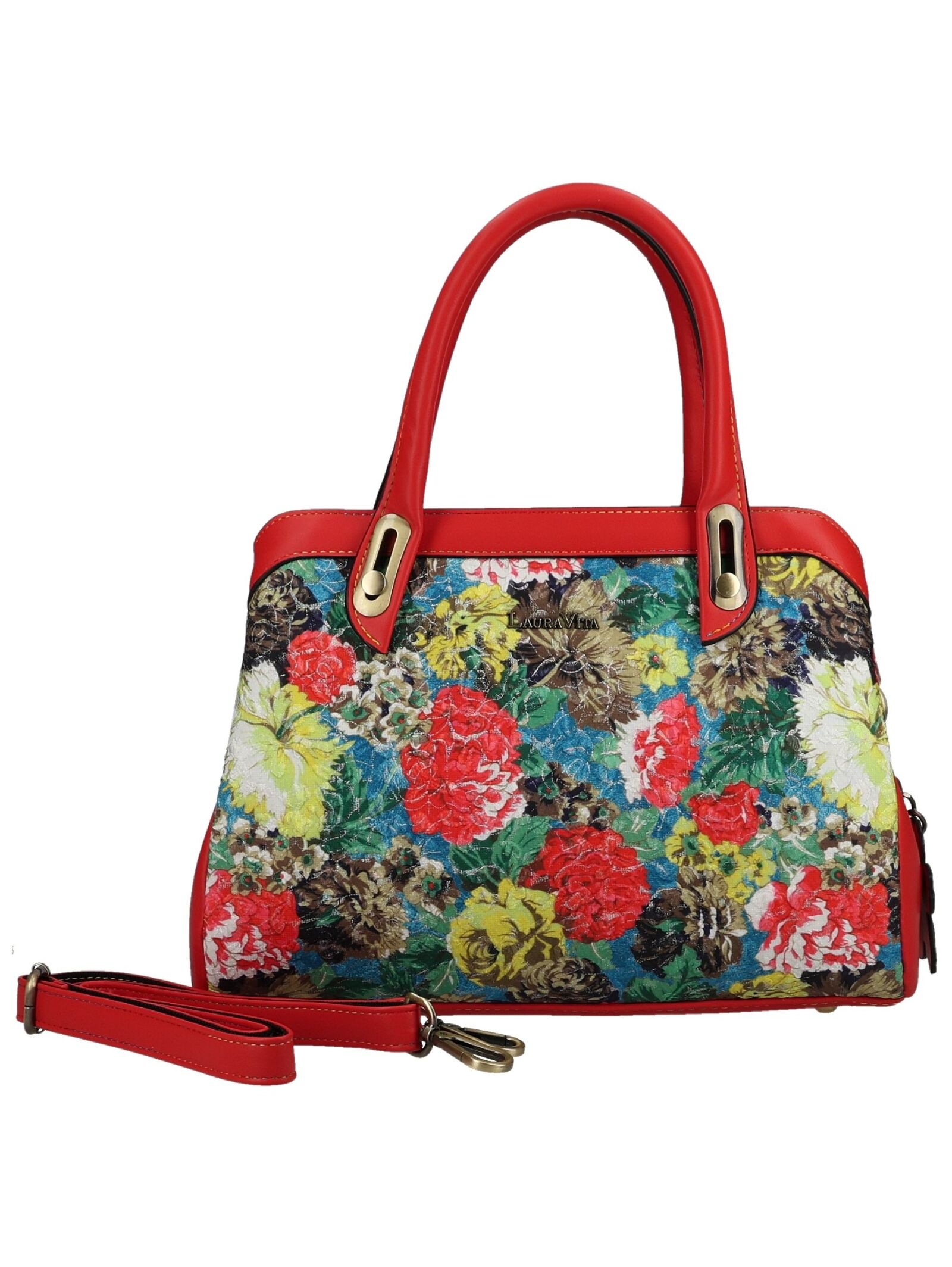 LAURA VITA Henkeltasche "LAURA VITA Taschen Lederimitat/Textil" günstig online kaufen