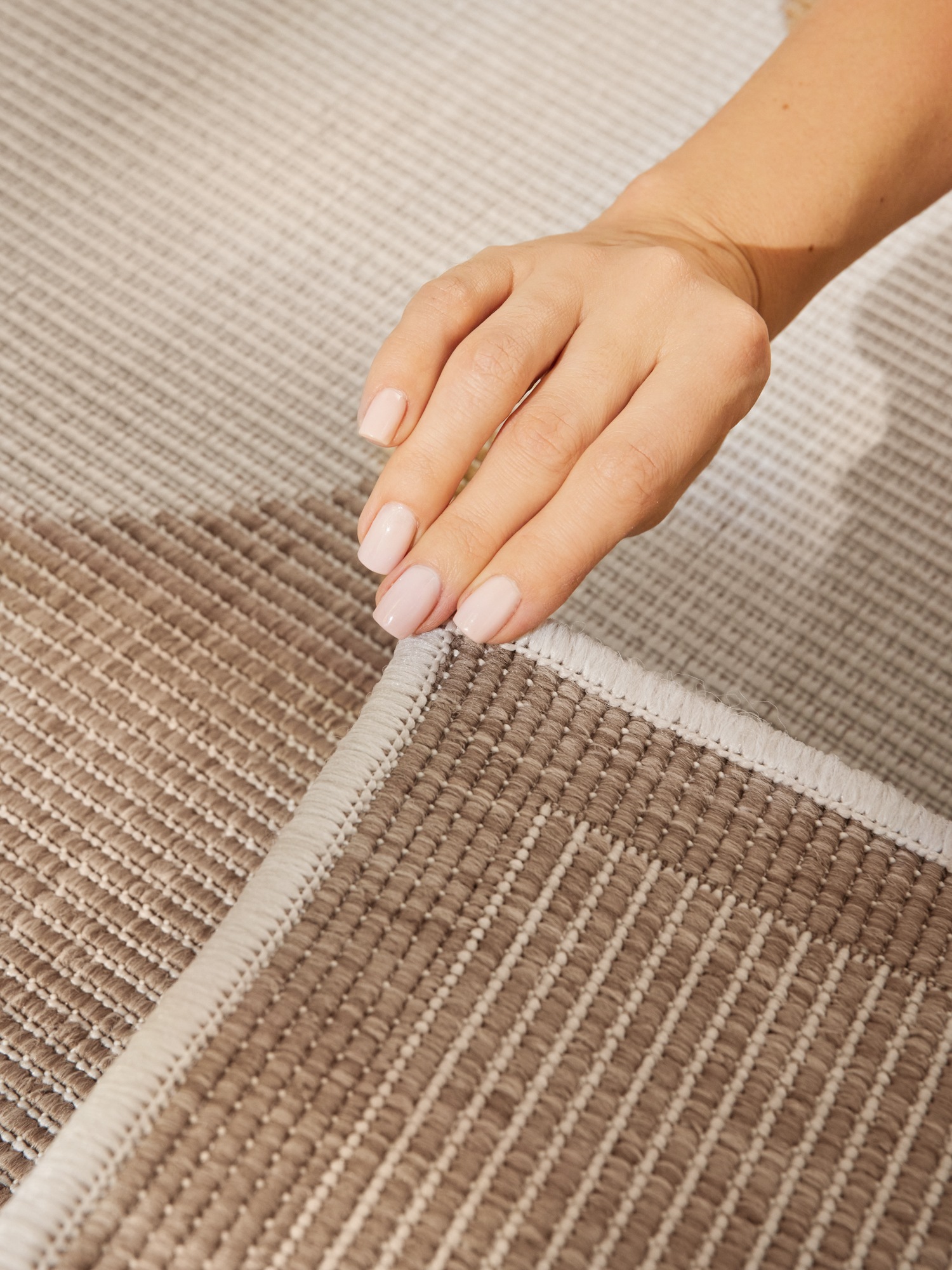 NORTHRUGS Outdoorteppich »Bowen Wendeteppich«, rechteckig, 5 mm Höhe, Läufer, In und Outdoor, Flachgewebe, wetterfest, pflegeleicht, robust