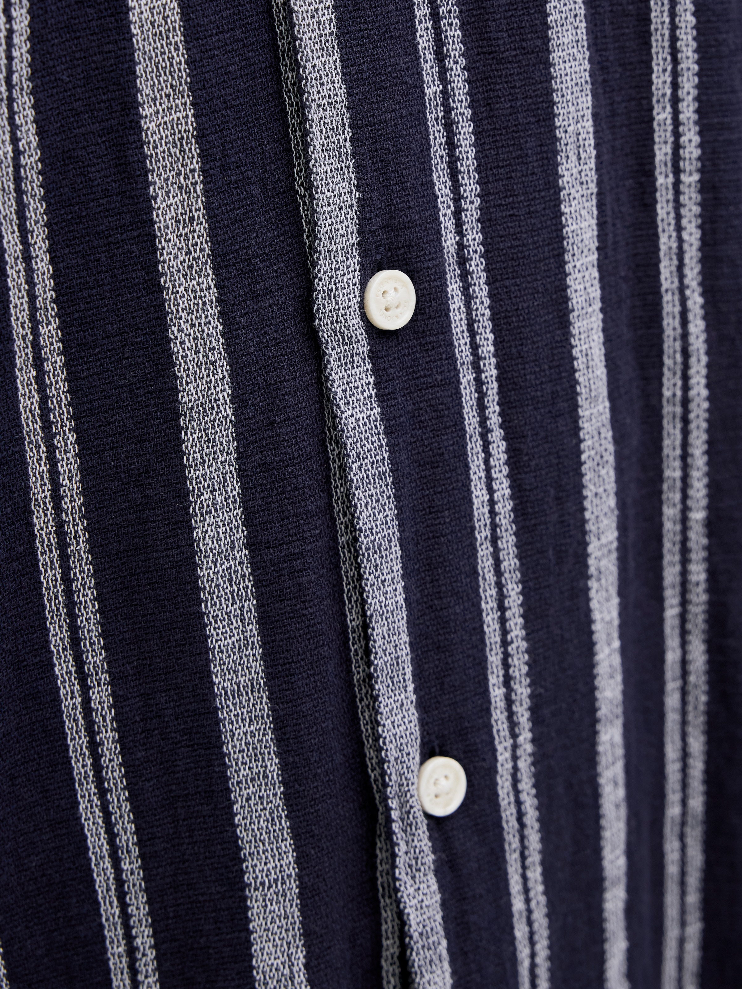 Jack & Jones Kurzarmhemd »JJEENZO STRIPE RESORT SHIRT SS SN« mit Streifen Muster