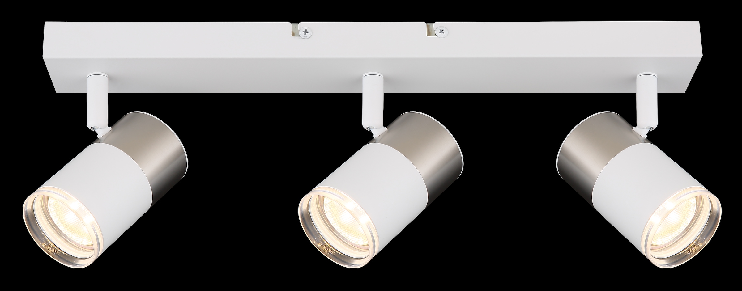 GLOBO LIGHTING Deckenstrahler »BRISBON«, Leuchtmittel GU10 | ohne Leuchtmittel, Deckenspot/weiß/LxBxH: 410x60x120mm/Flur