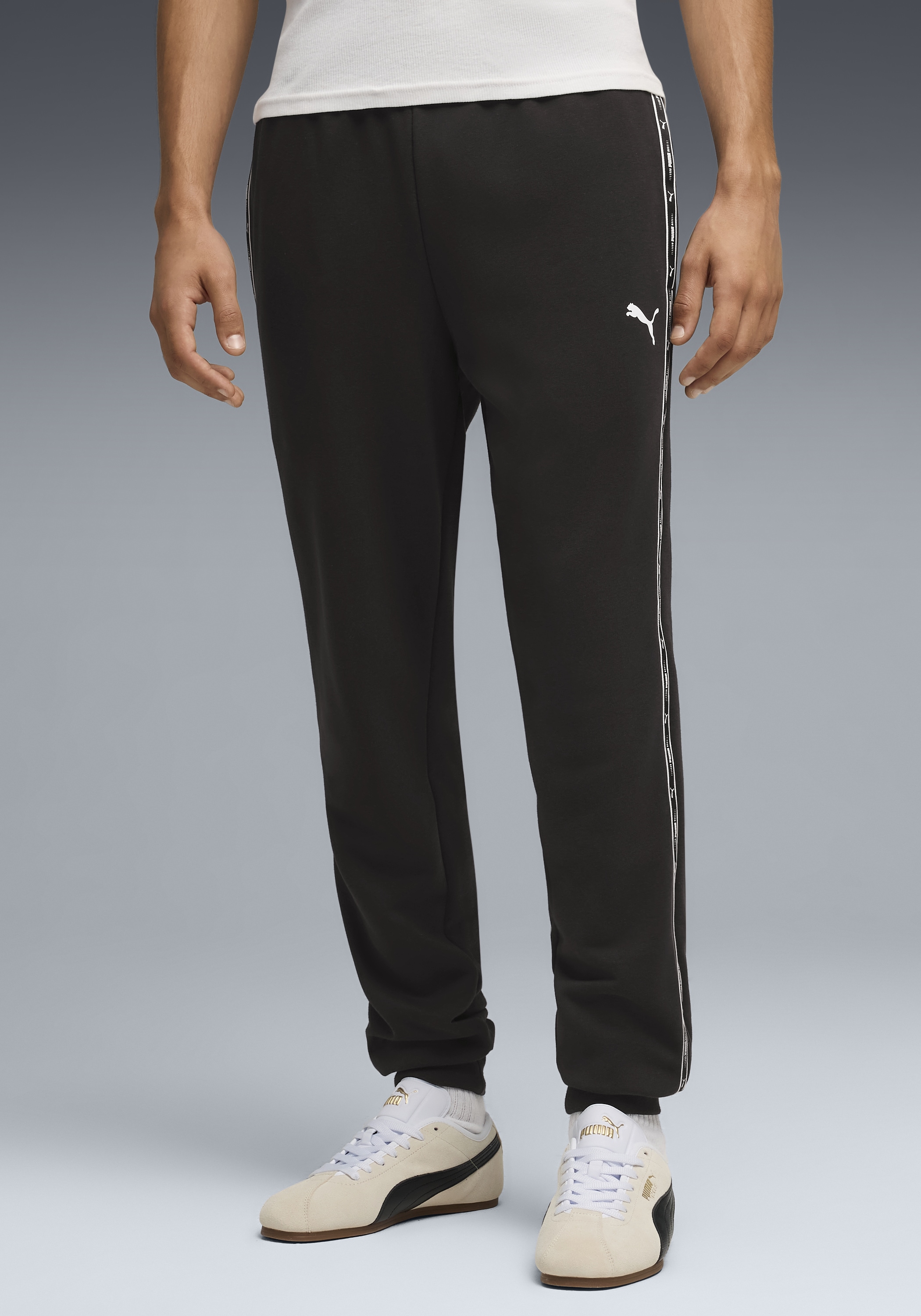 PUMA Trainingshose "ESS TAPE SWEATPANTS TR CL" Regular Fit, mit Eingrifftas günstig online kaufen