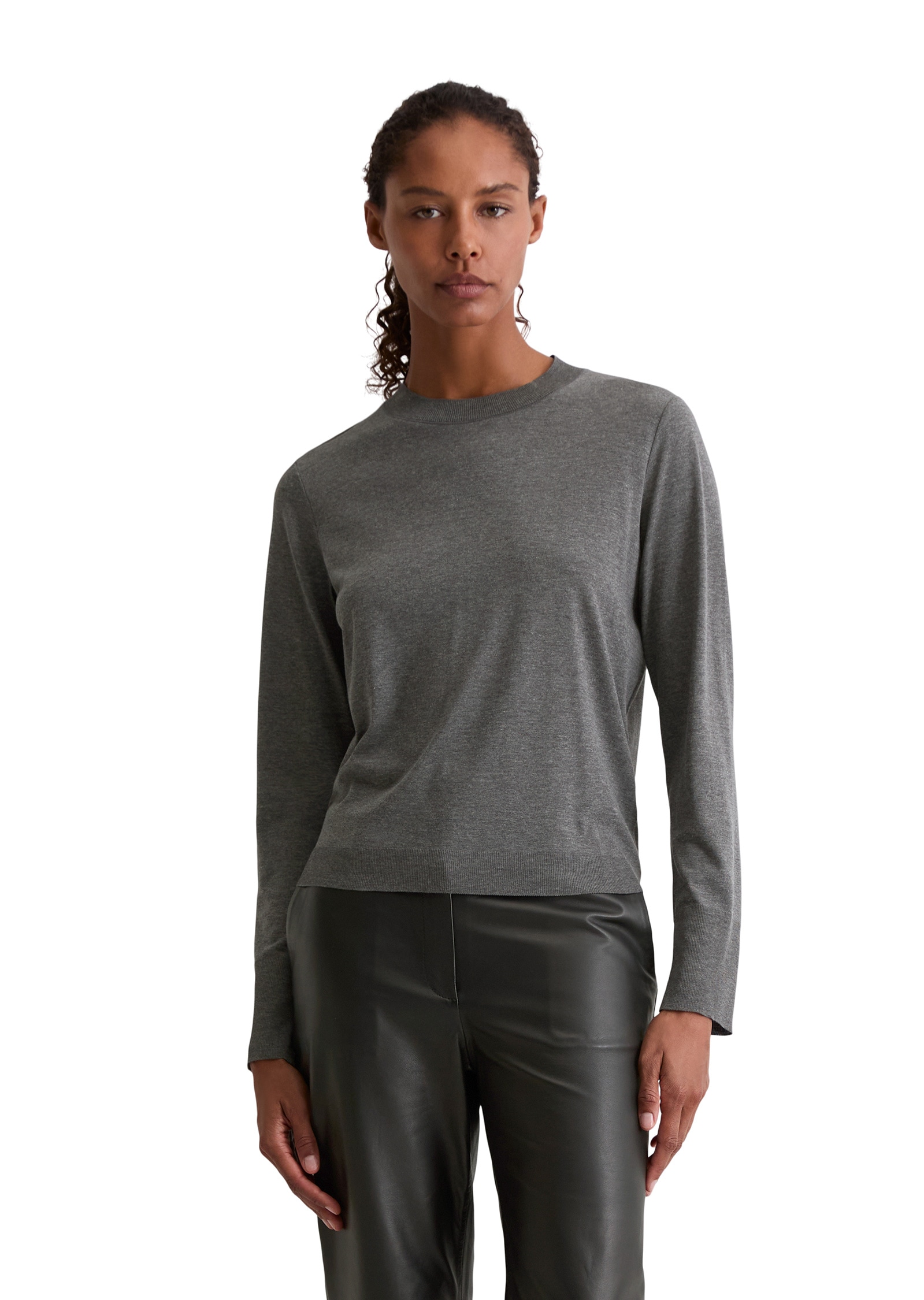 Marc OPolo Langarmshirt "aus TENCEL™ Lyocell-Baumwolle-Mix" günstig online kaufen