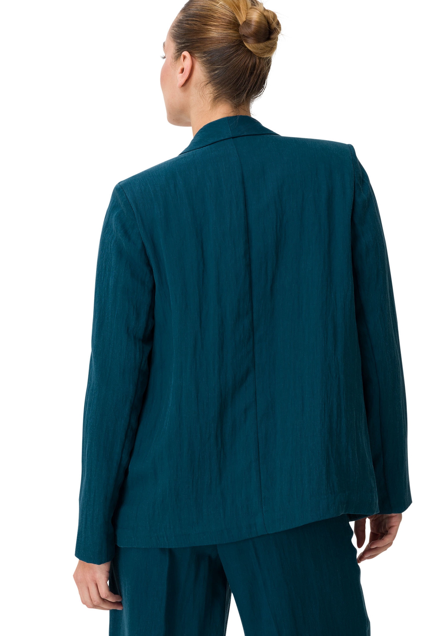 Zero Jackenblazer »zero Blazer mit Schalkragen aus Lyocell-Mix«, Plain/ohne Details