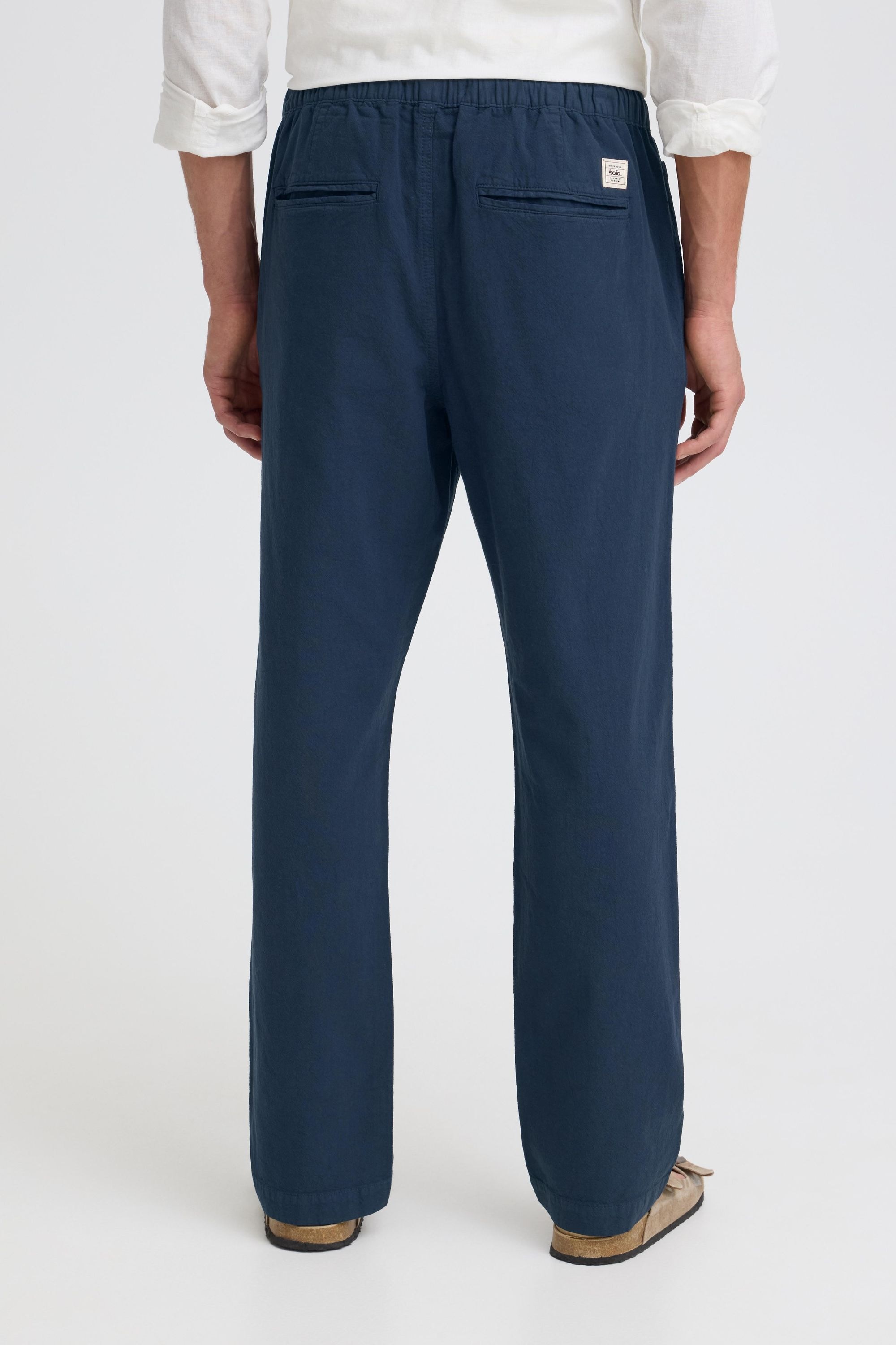 !solid SDNeel Chino Trousers Blue M 3