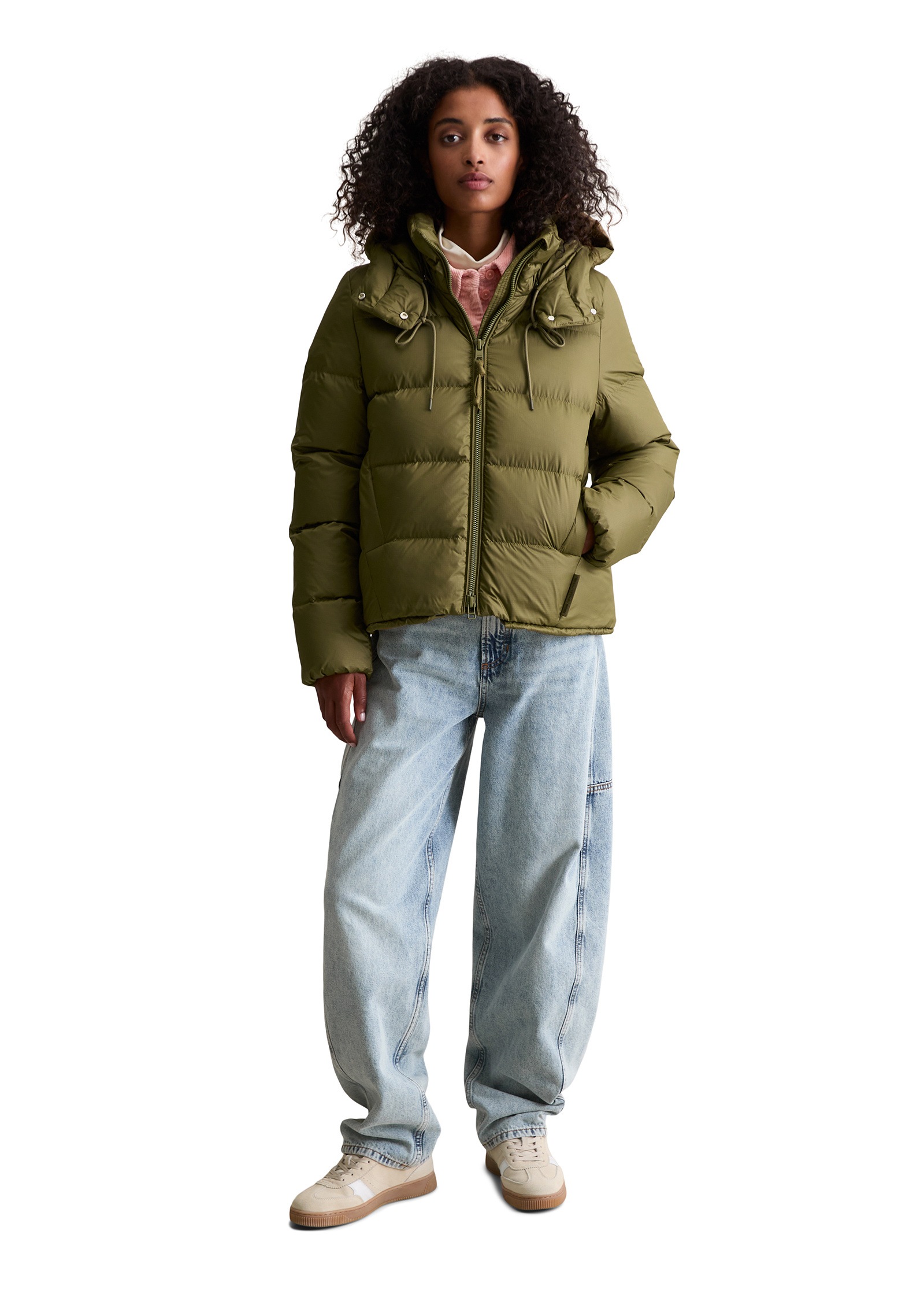 Marc O'Polo DENIM Outdoorjacke »aus recyceltem Polyester-Ripstop« ohne Kapuze