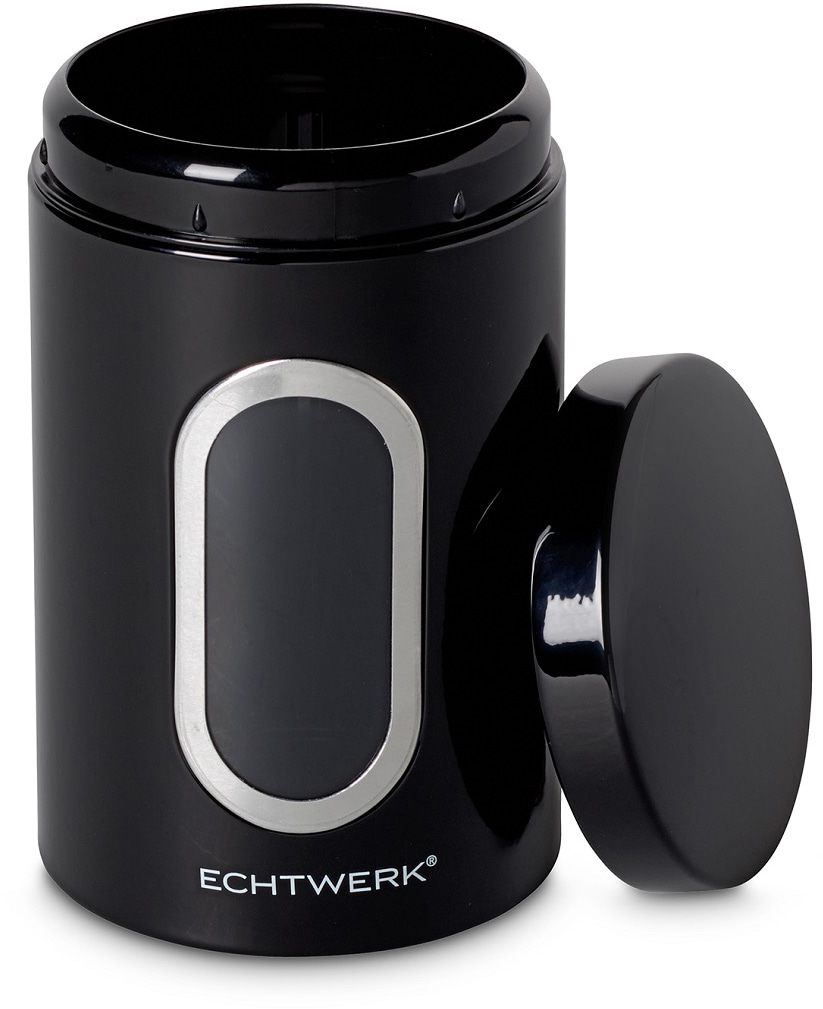 ECHTWERK Vorratsdose, (Set, 3 tlg.), Aufbewahrungsbehälter mit Luftdichtem Deckel, Sichtfenster, 1,4 Liter