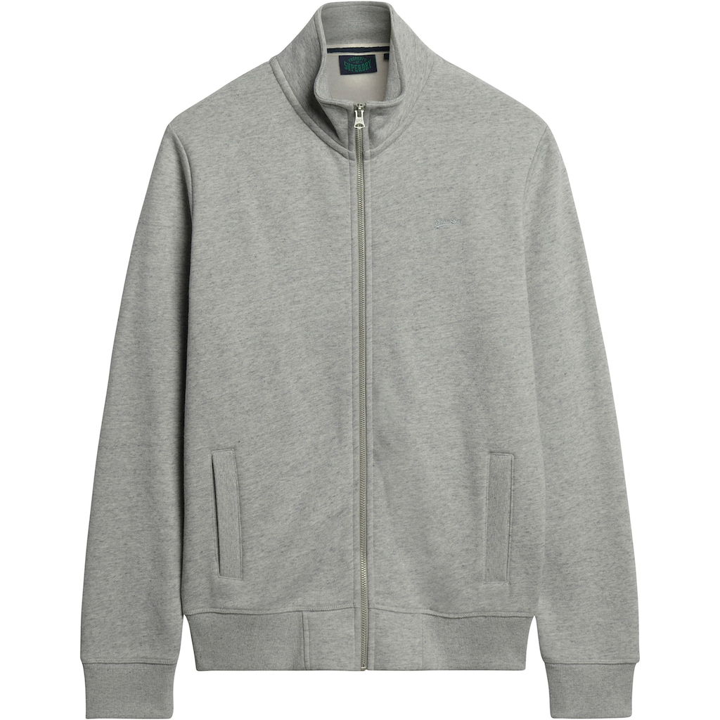 Superdry Sweatjacke »ESSENTIAL LOGO ZIP TRACK TOP«