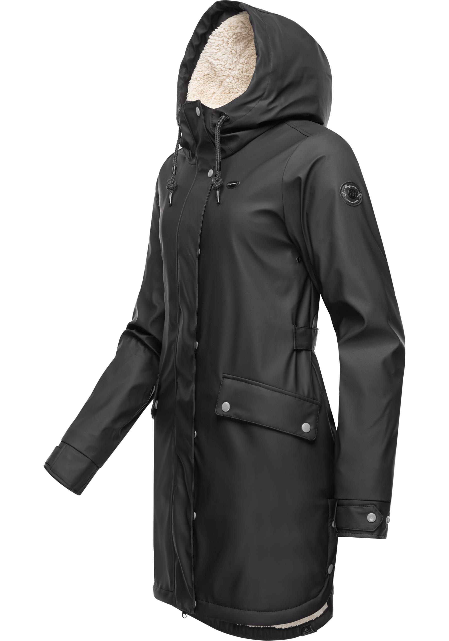 Ragwear Regenjacke »Tinsley«, mit Kapuze, Wasserdichter Regenparka für den Winter