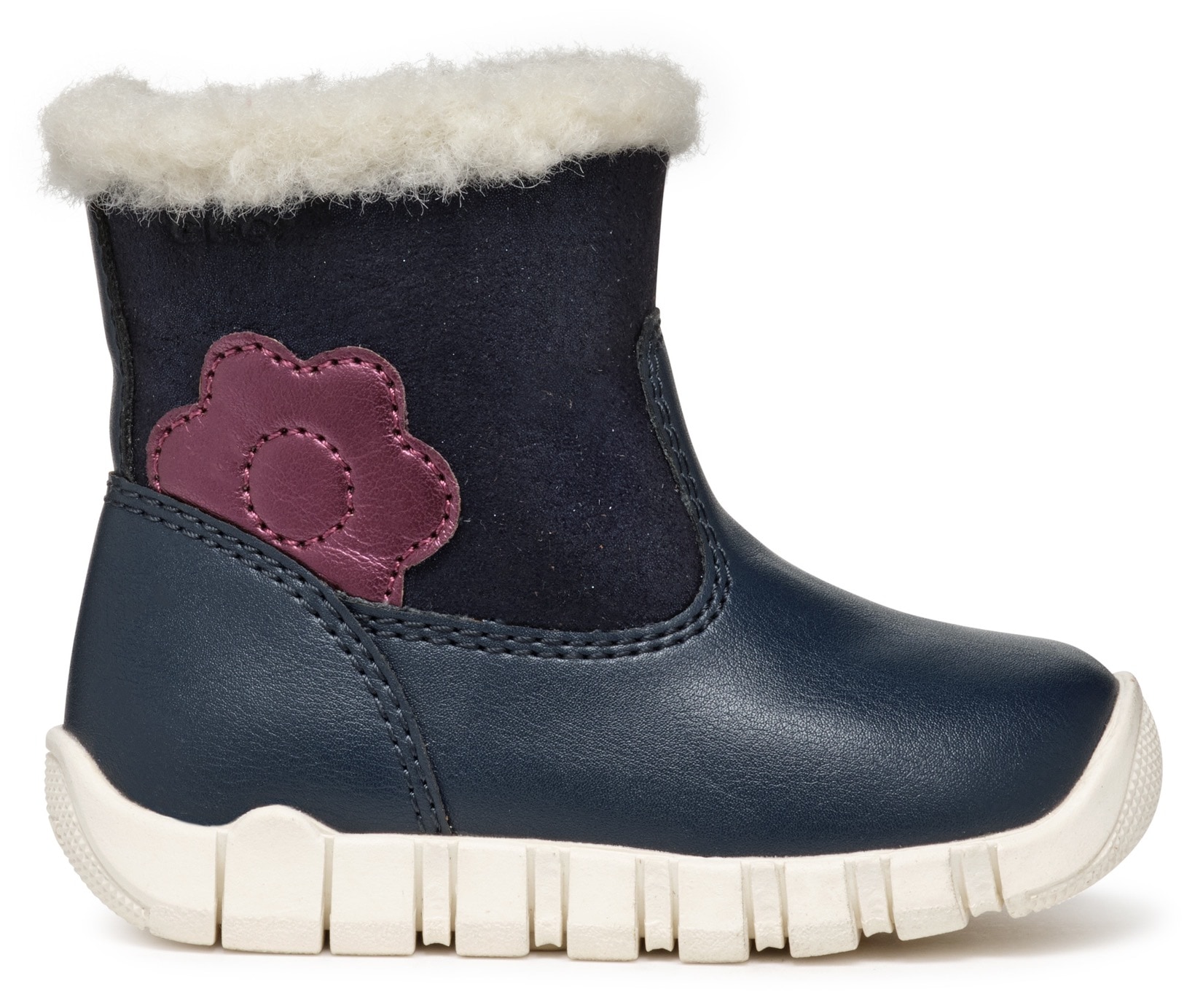 Geox Winterboots »B IUPIDOO GIRL B«, Klettstiefel, Babystiefel Winterstiefel mit Warmfutter