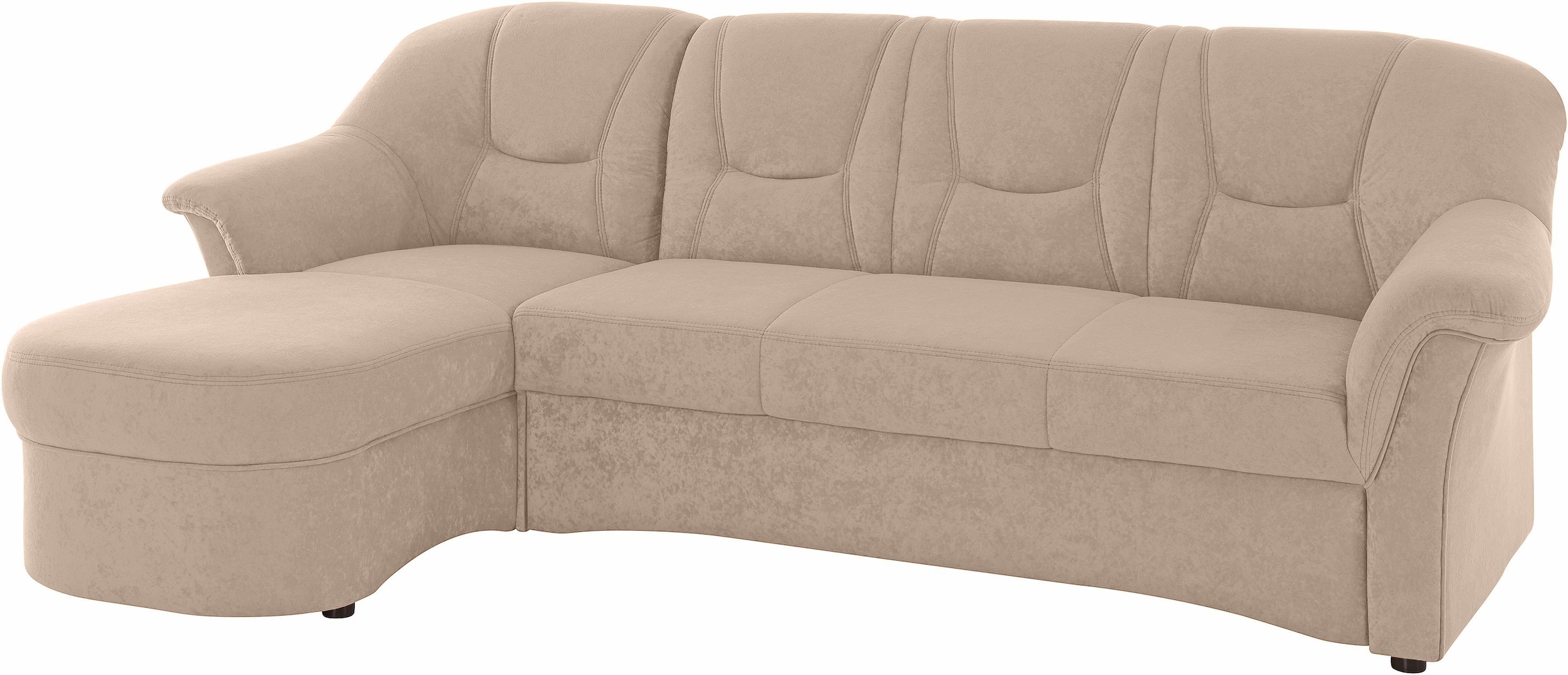 DOMO collection Ecksofa "Sarafina L-Form", wahlweise mit Bettfunktion, opti günstig online kaufen