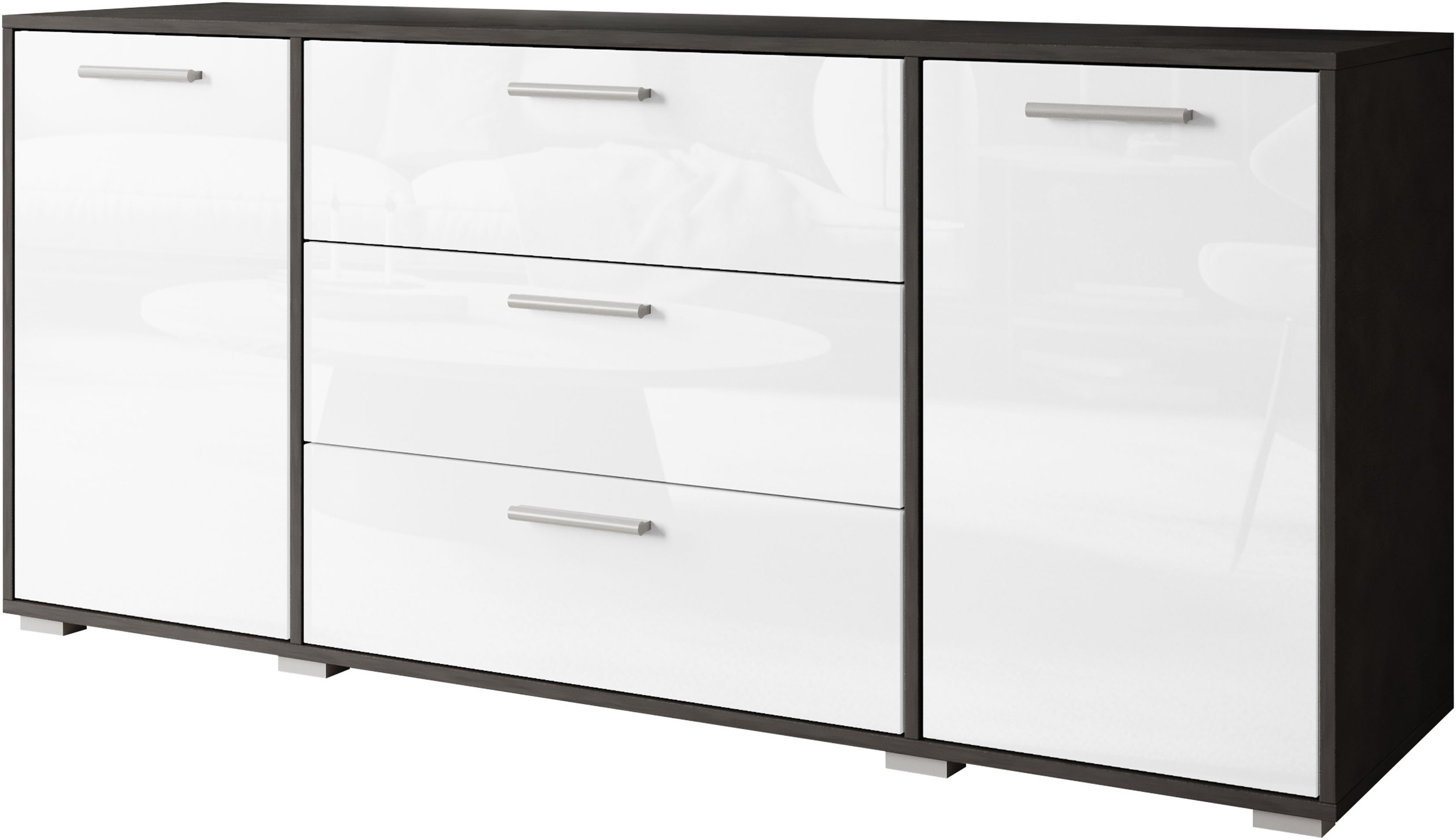 INOSIGN Sideboard "BOGOTA", moderne Kommode, Schubladenschrank mit verstell günstig online kaufen