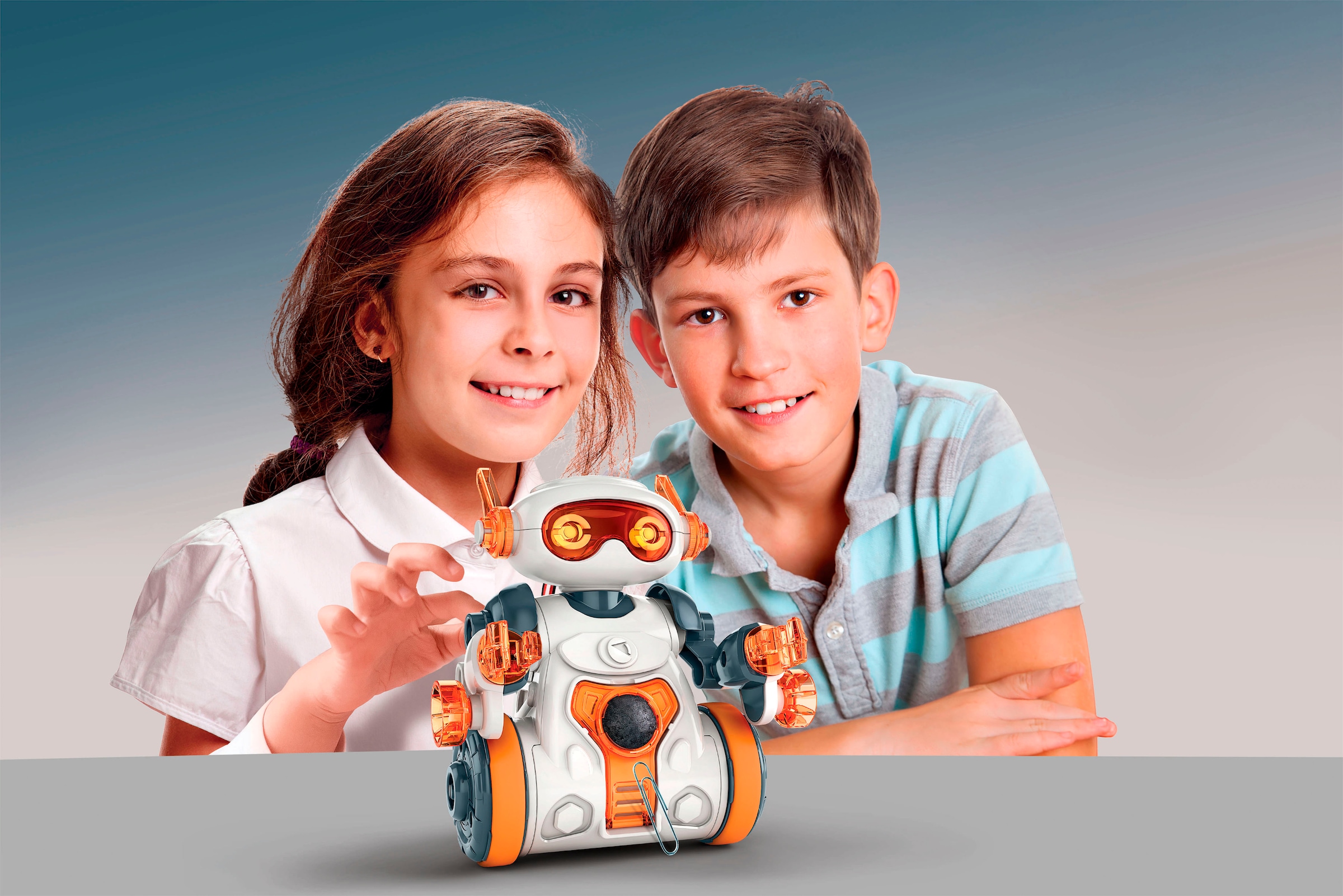 Clementoni® Experimentierkasten »Galileo, Mein Roboter MC5.0« Made in Europe
