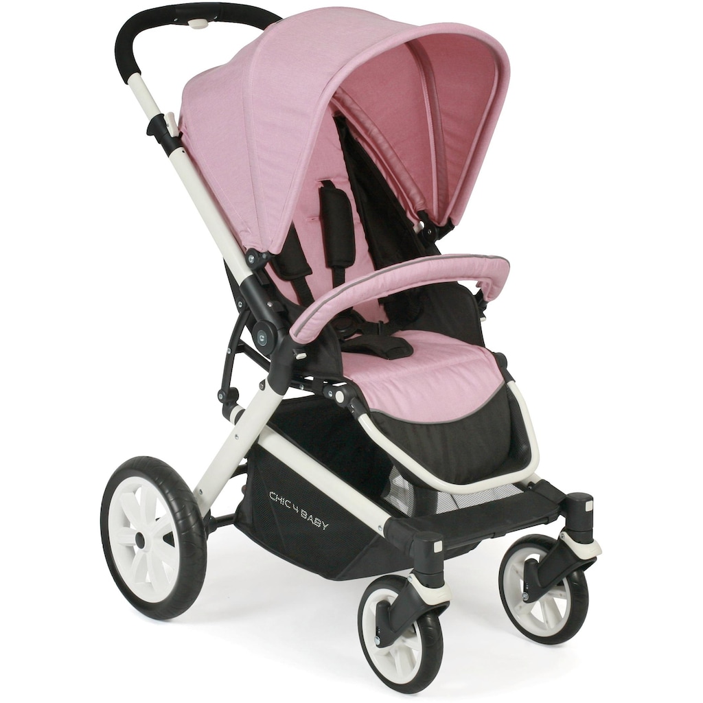 CHIC4BABY Sport-Kinderwagen »Boomer, rosa«