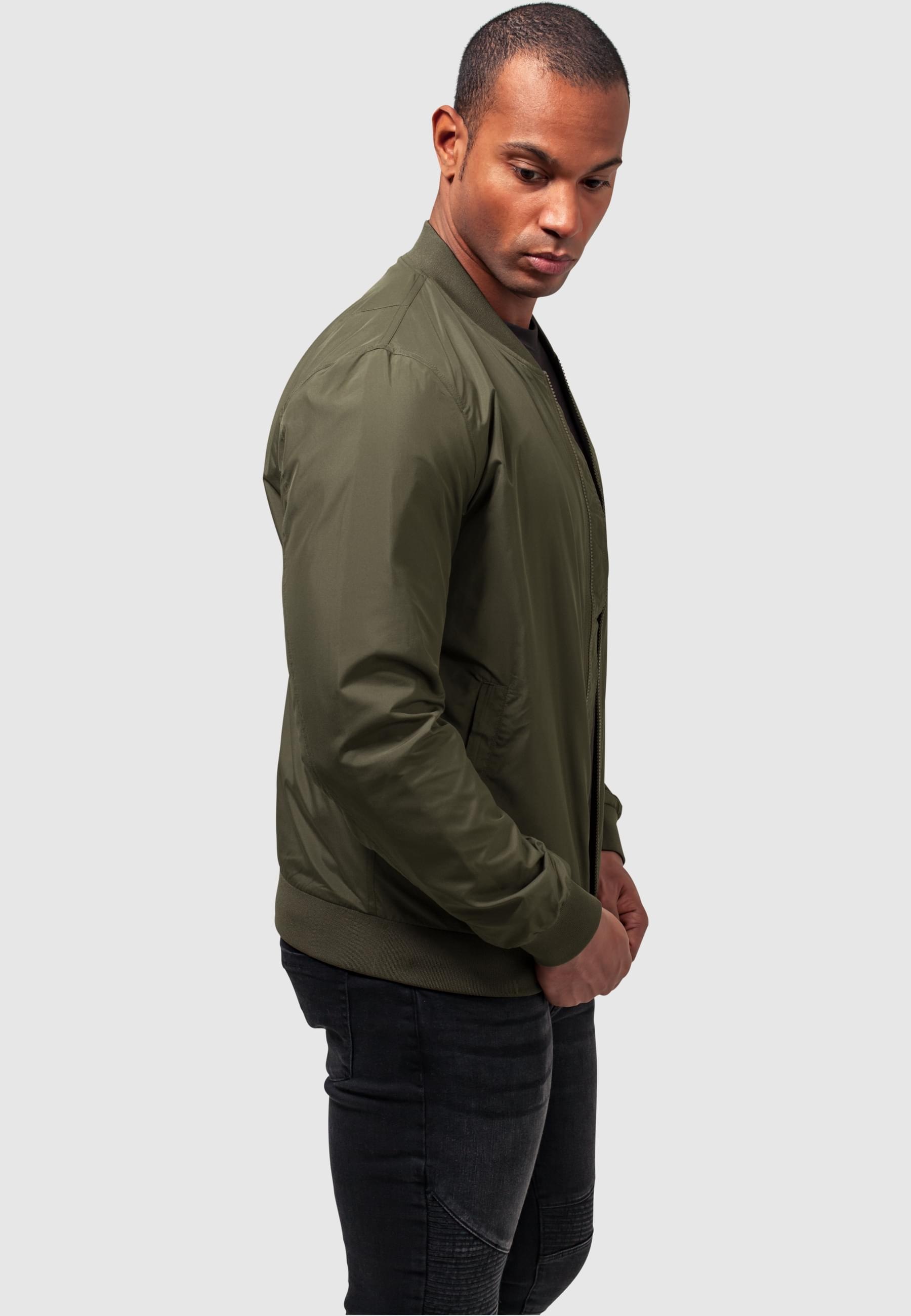 URBAN CLASSICS Allwetterjacke »Urban Classics Herren Light Bomber Jacket«, (1 St.), ohne Kapuze
