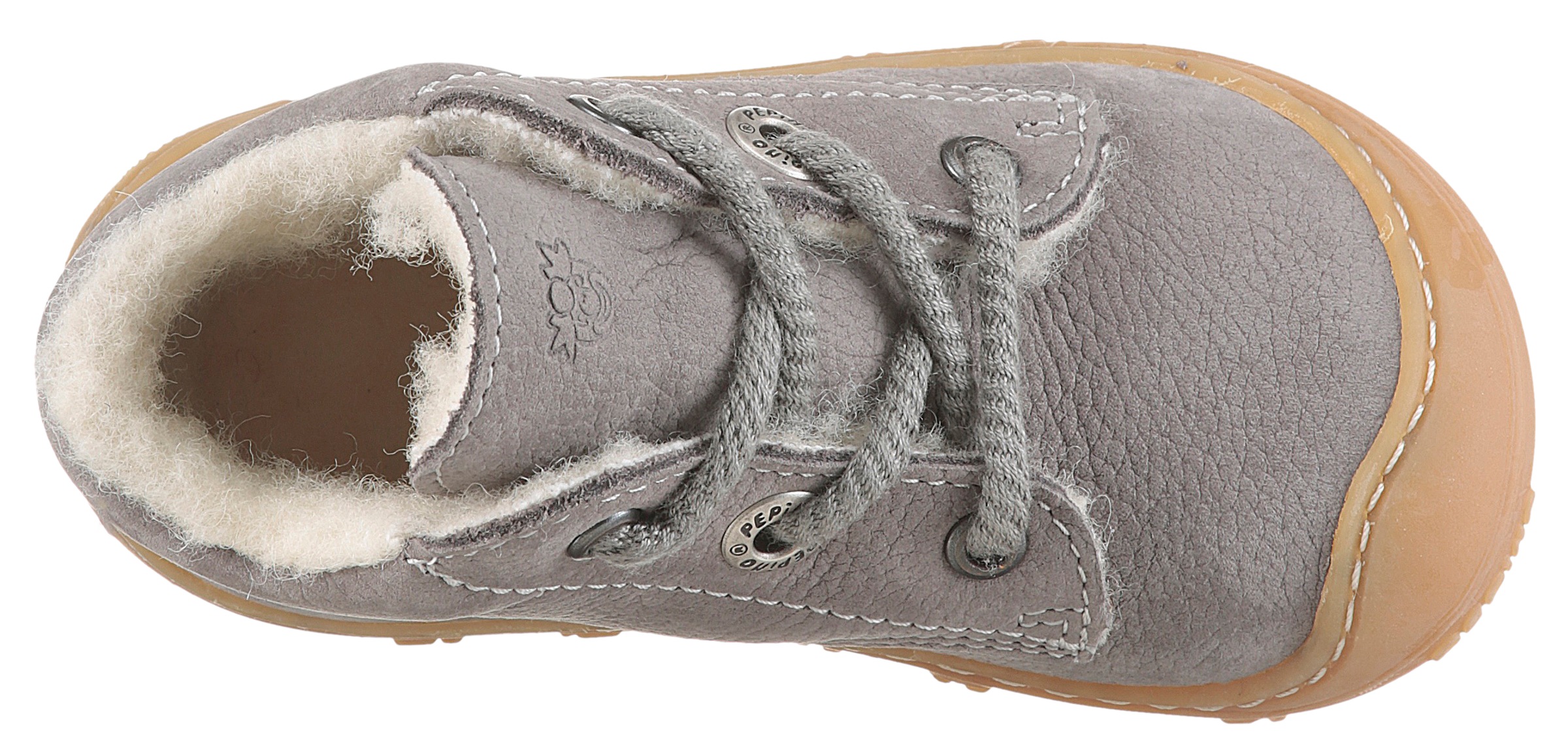 PEPINO by RICOSTA Lauflernschuh »Colin WMS: weit«, Babyschuh, Winterstiefel mit Warmfutter, Größenschablone zum Download
