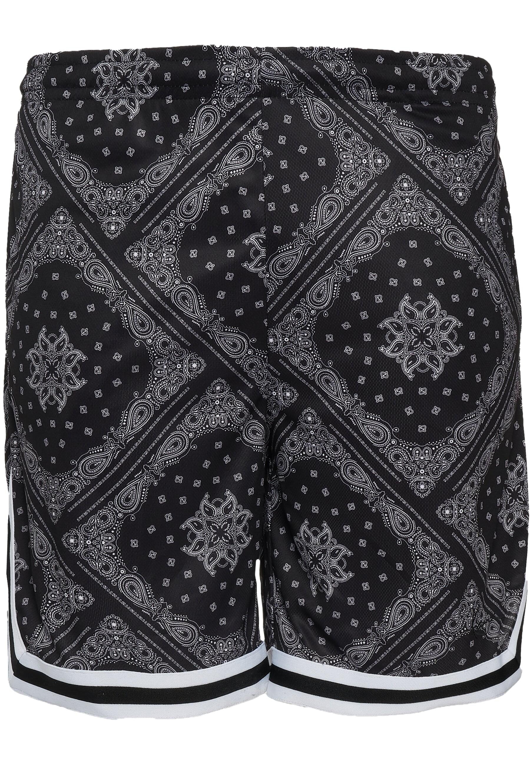 Karl Kani Stoffhose »Karl Kani Herren KK Woven Signature Paisley Mesh Shorts«, (1 tlg.)