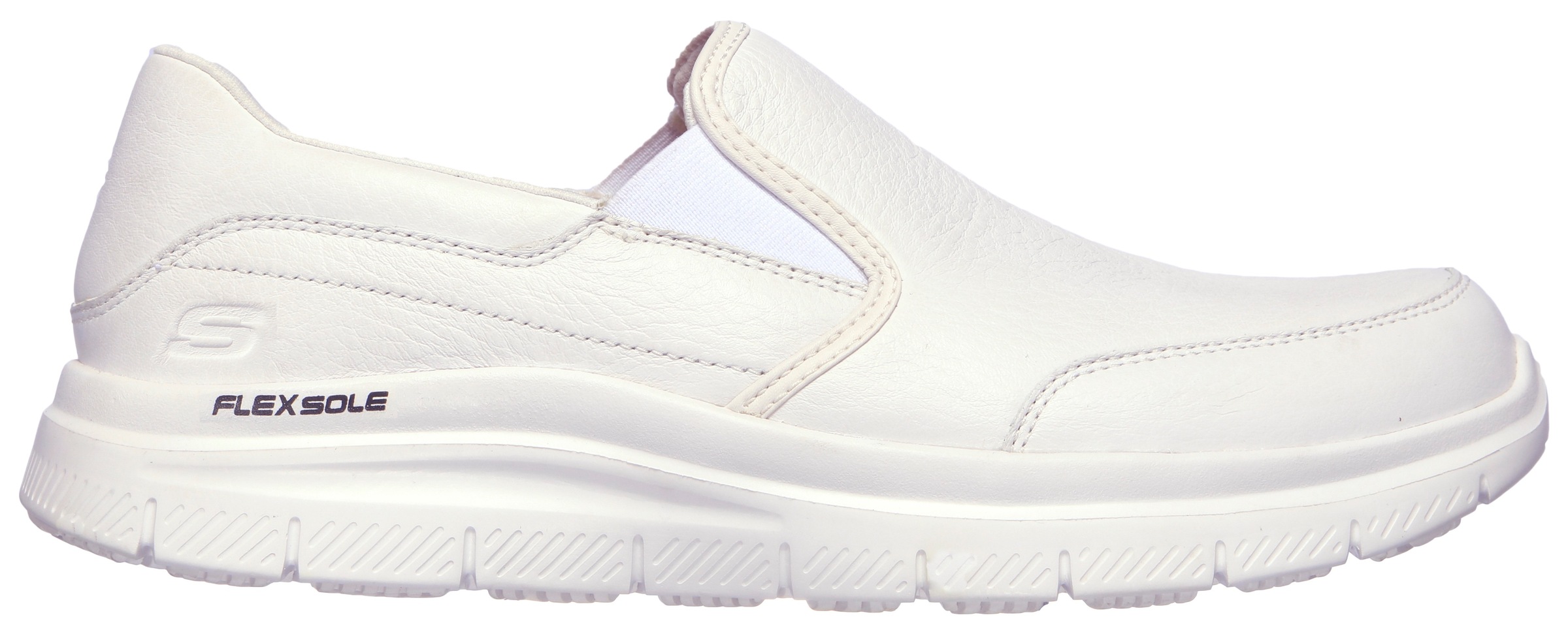 Skechers Flex Advantage SR Slipper Weiß 48,5 3