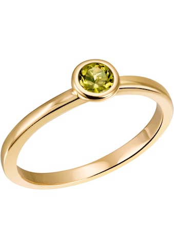 Fingerring »Schmuck Geschenk Gold 375 Gold 585 Goldring Solitär«