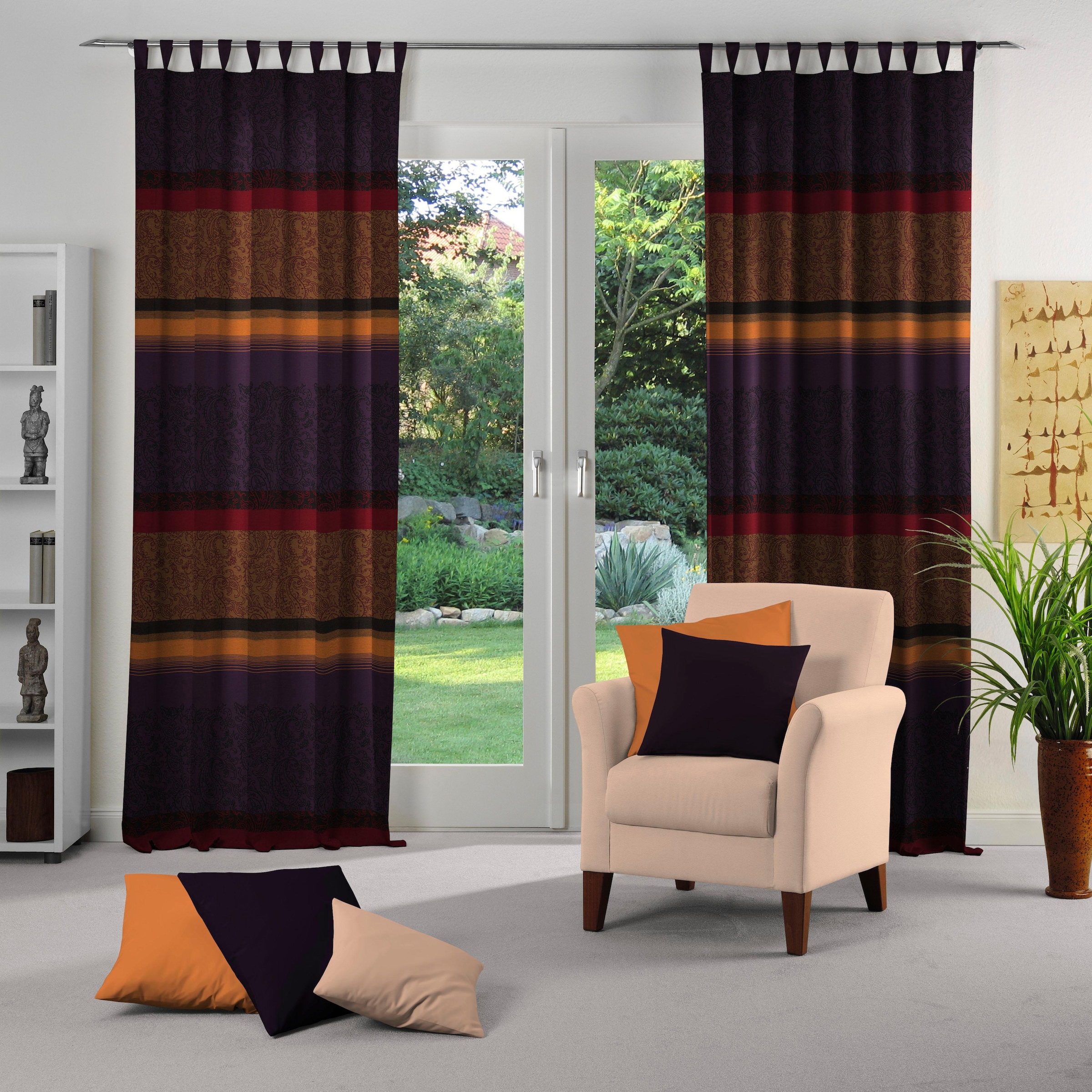 Wirth Vorhang "Maribor" Schlaufen 1 Stk. tlg. günstig online kaufen