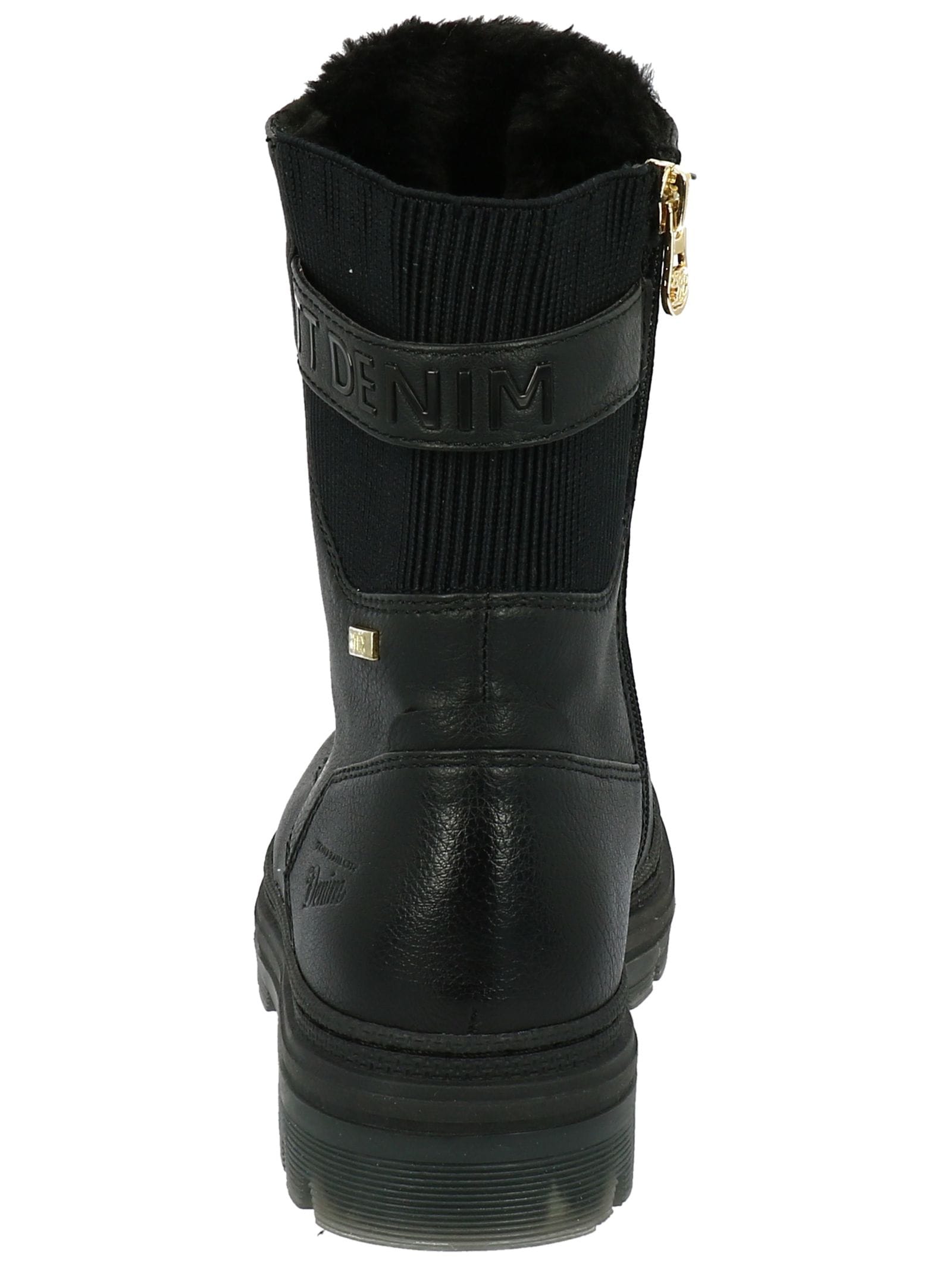 TOM TAILOR Schnürstiefelette »Tom Tailor Stiefelette Lederimitat/Textil«