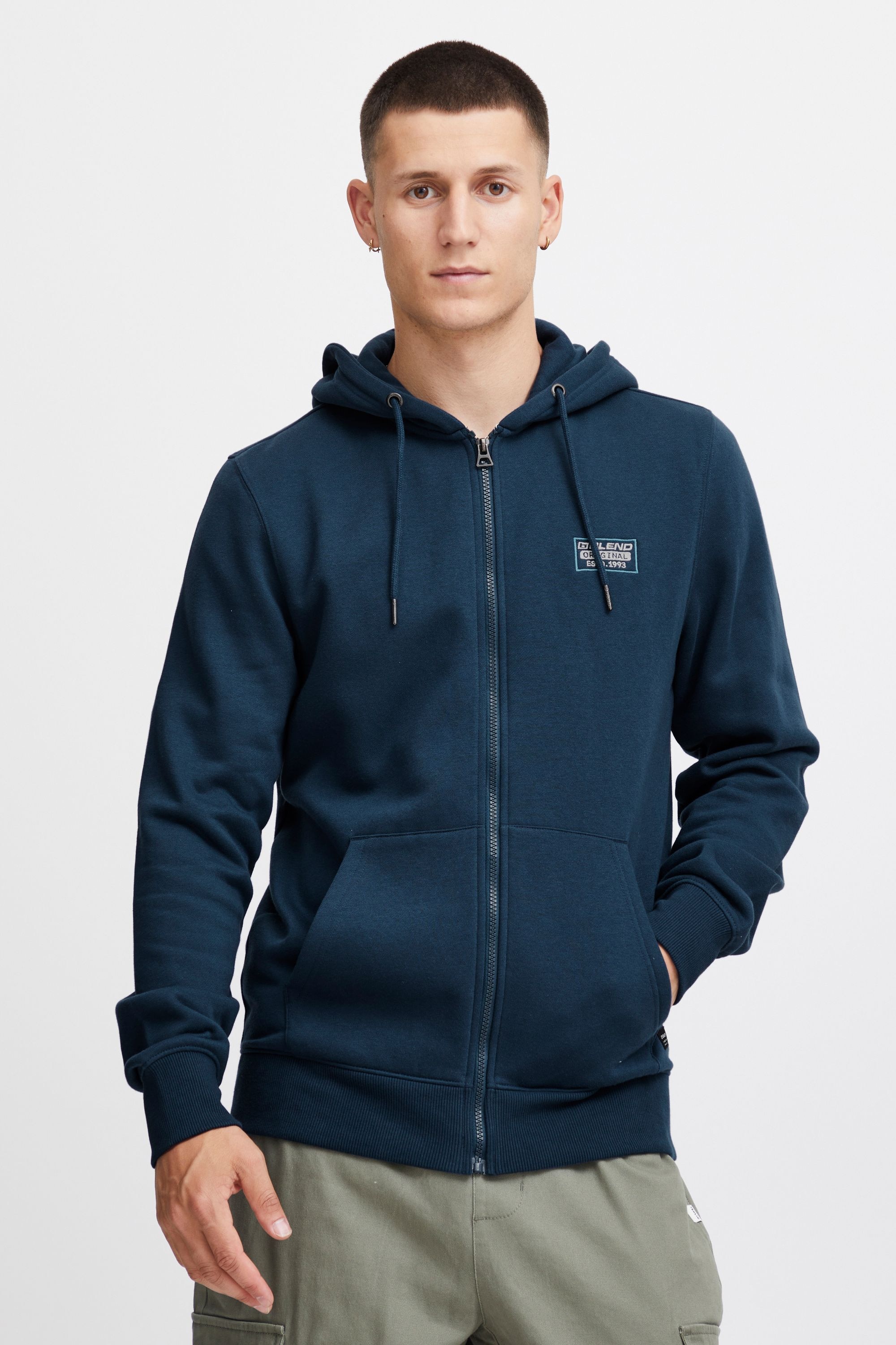 Blend Kapuzenpullover "BHKaylon", Gemütliche Sweatjacke mit Kapuze günstig online kaufen