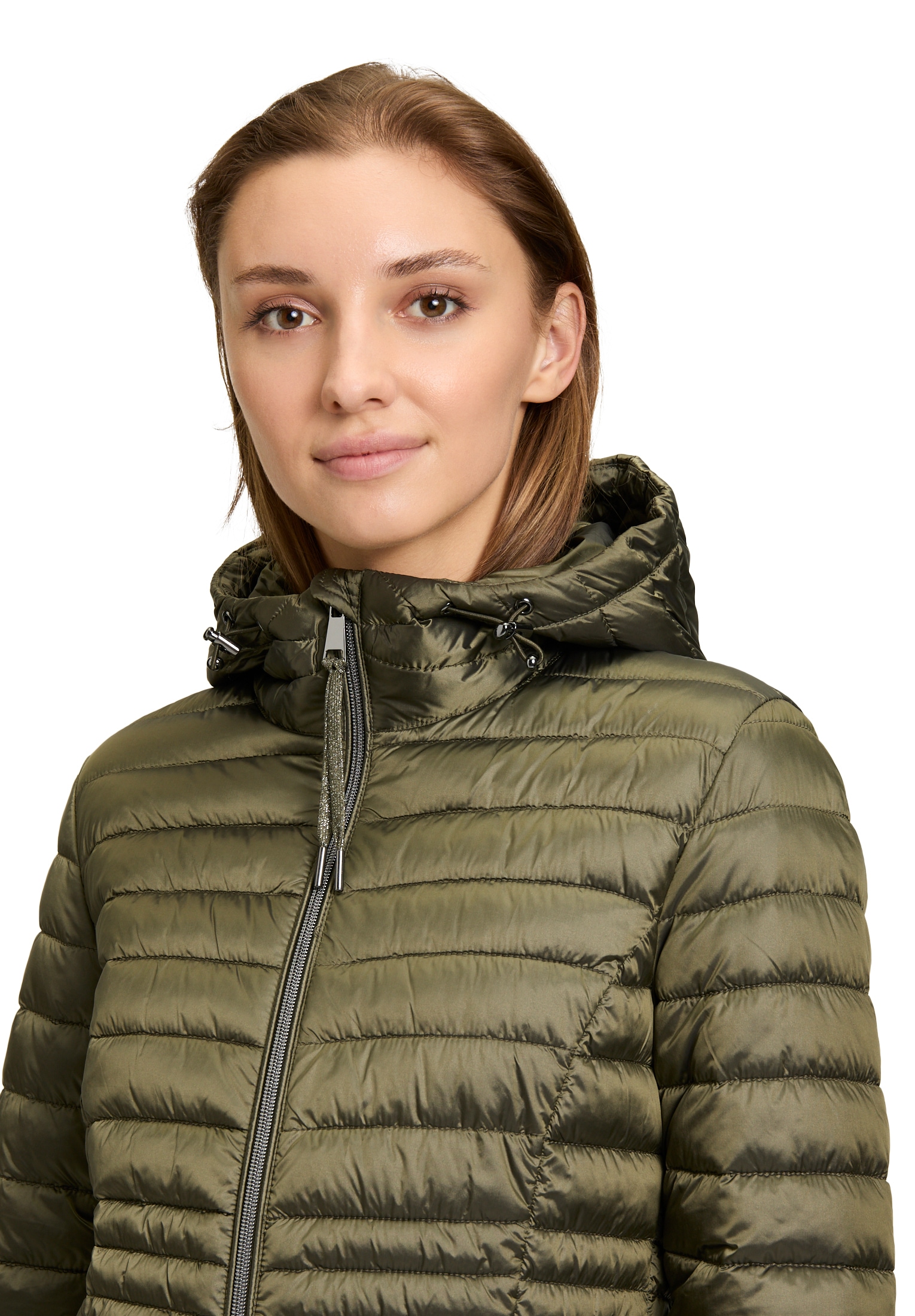 Cartoon Steppjacke »Cartoon Damen Steppjacke mit abnehmbarer Kapuze«, mit Kapuze