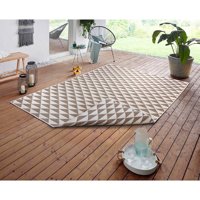 NORTHRUGS Teppich »Tahiti«, rechteckig, In- und Outdoor geeignet, Wendbar,  Wohnzimmer auf Rechnung | BAUR