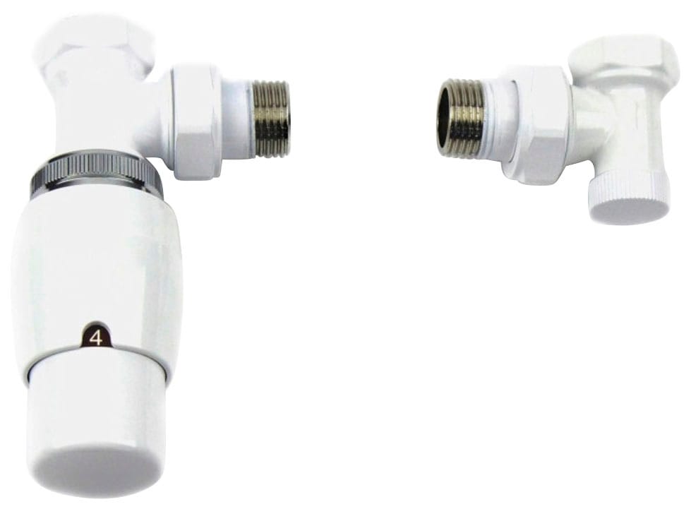 Ximax Heizkörperthermostat »Elegant«, Eck-Ausführung, 16 mm, Weiß