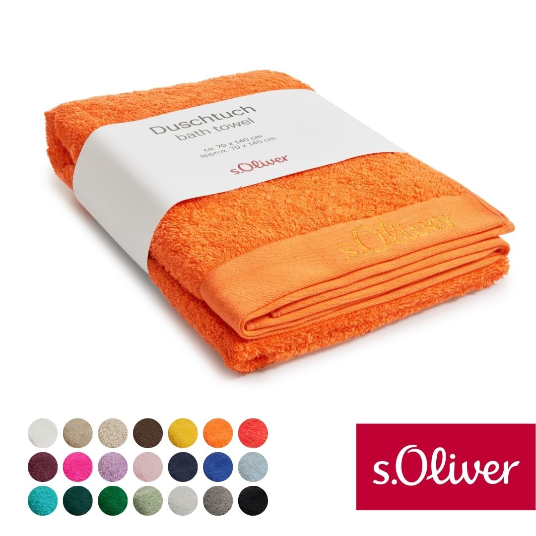 s.Oliver Duschtuch "s.Oliver, Premium Qualität, 600 gr/m², auch als Sets erhältlich" große Farbauswahl, auch als Handtuch, Waschhandschuh, Gästetuch