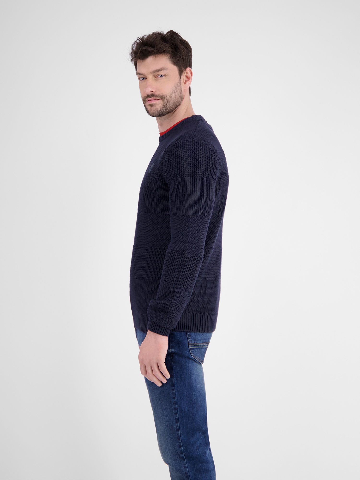 LERROS Strickpullover »LERROS Herren Strickpullover«