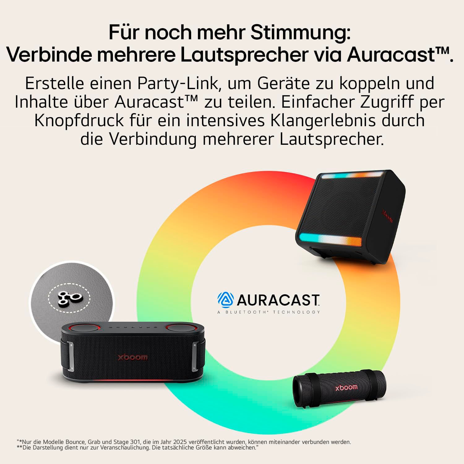 LG Bluetooth-Speaker »xboom GRAB«