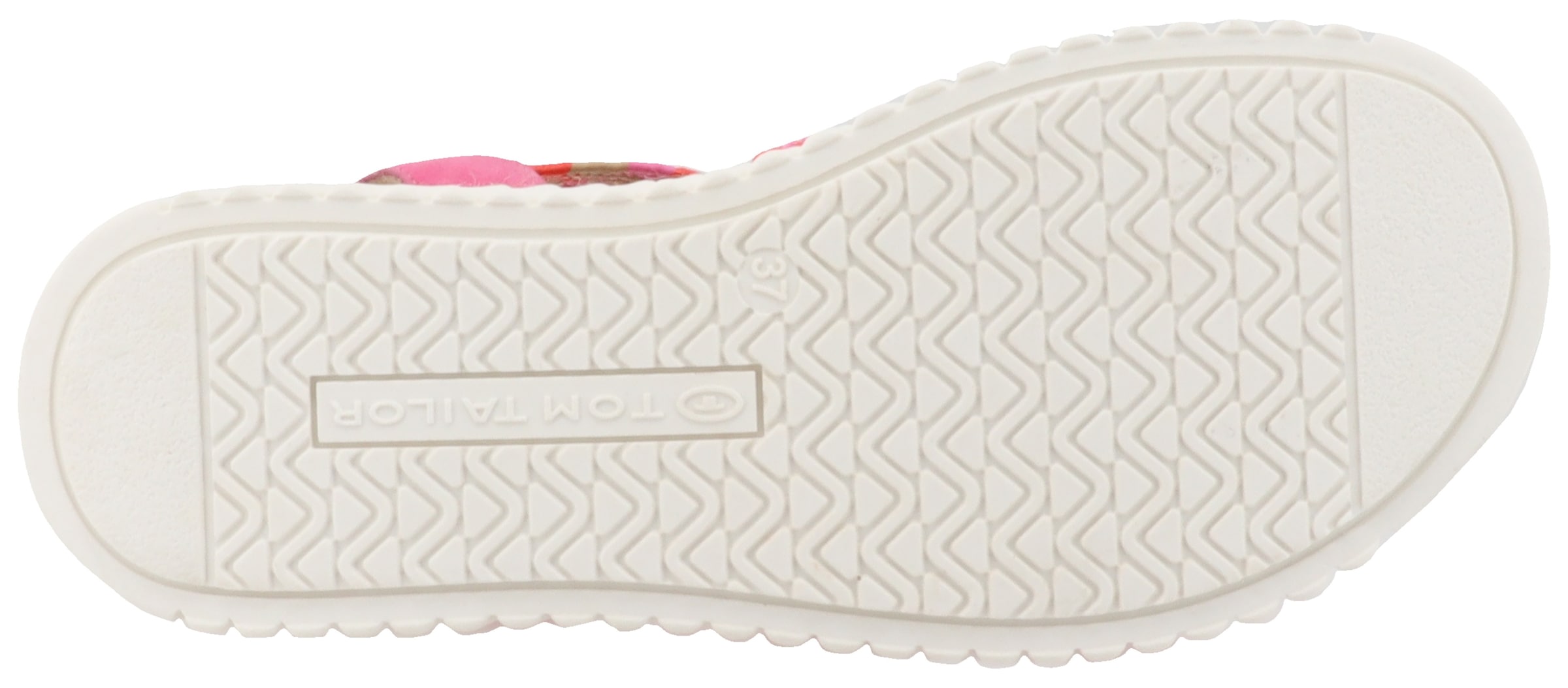TOM TAILOR Sandalette, Plateau, Riemchensandale, Klettverschluss für leichtes Anziehen