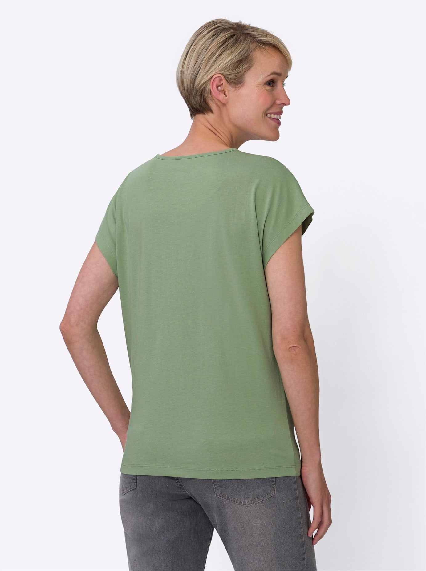 Classic Basics Kurzarmshirt "Kurzarm-Shirt" 1 Stk. tlg. günstig online kaufen