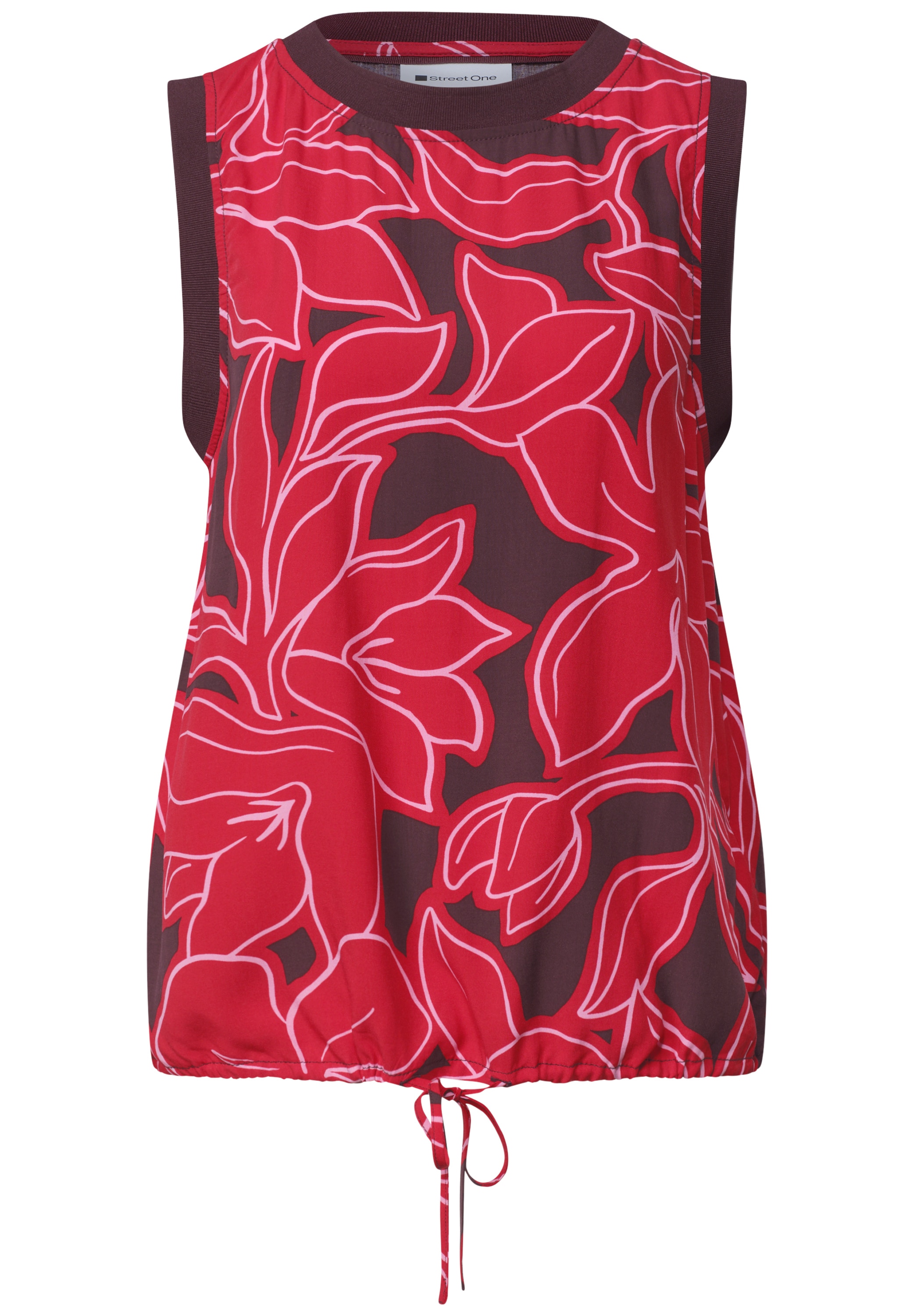 STREET ONE Blusentop aus softer Viskose
