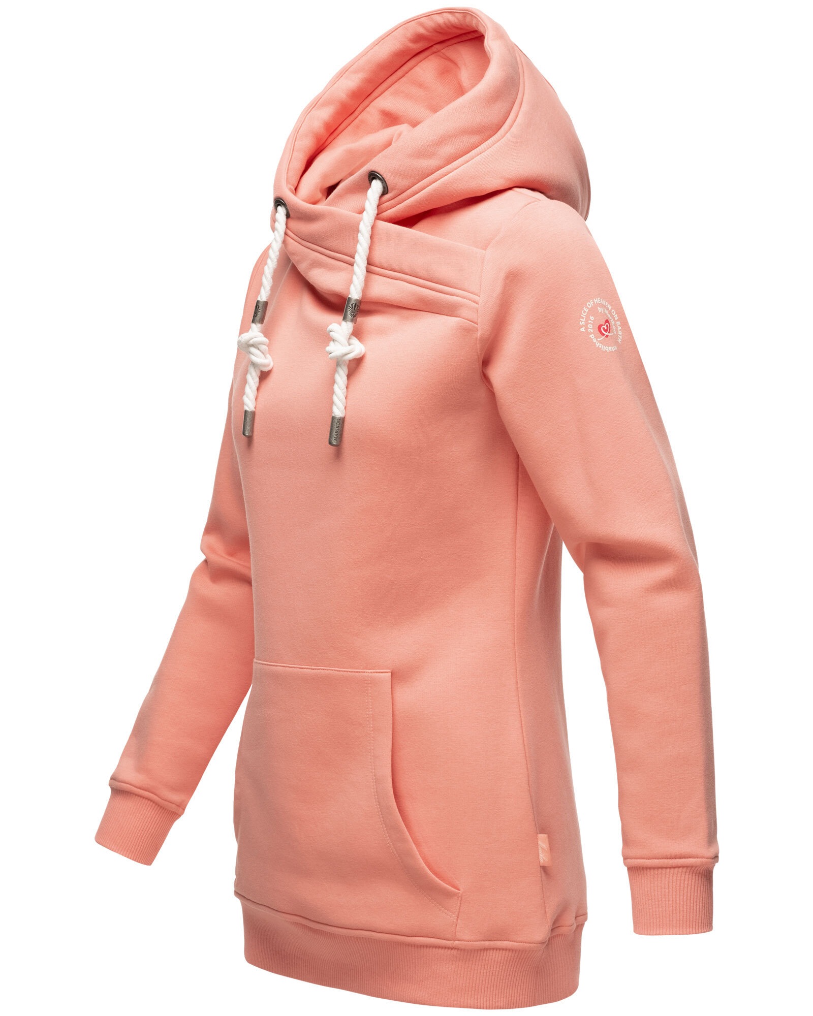Marikoo Kapuzenpullover »Izuyaa«, langer warmer Kapuzenpullover