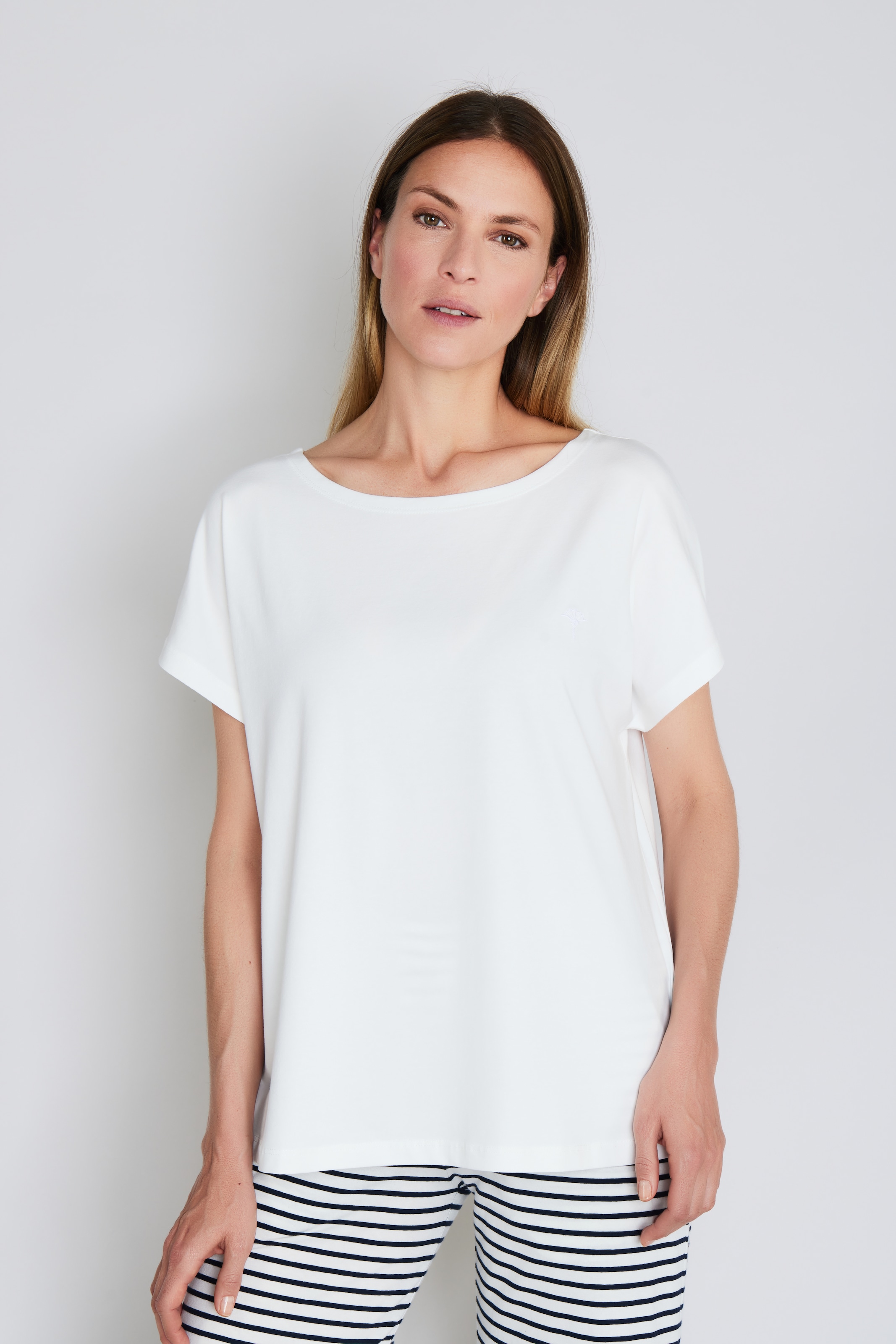 JOOP T-Shirt "Cosy" Rundhalsausschnitt, kurzärmelig, Cotton-Stretch günstig online kaufen