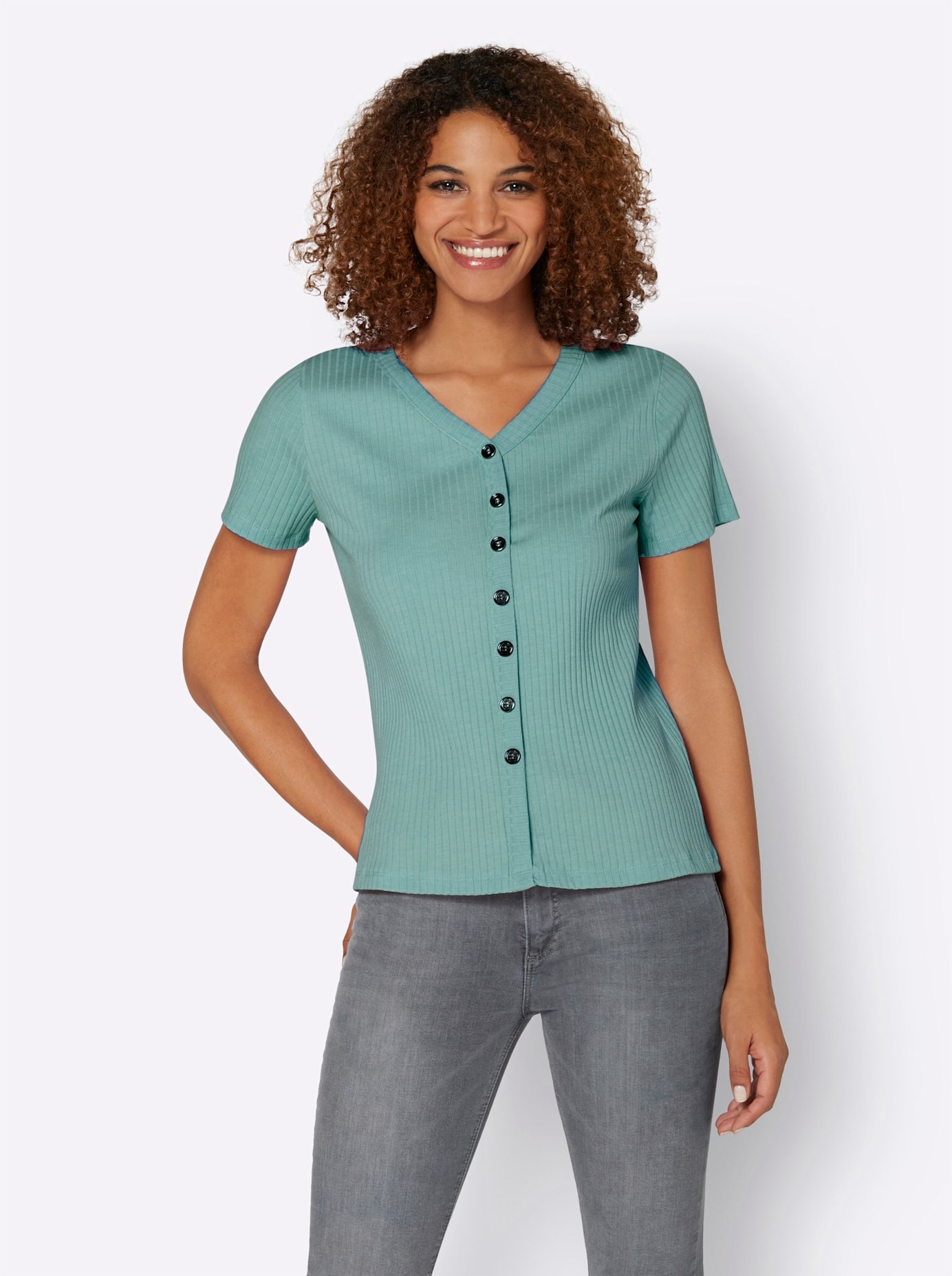 Casual Looks Kurzarmshirt "Shirt" 1 Stk. tlg. günstig online kaufen