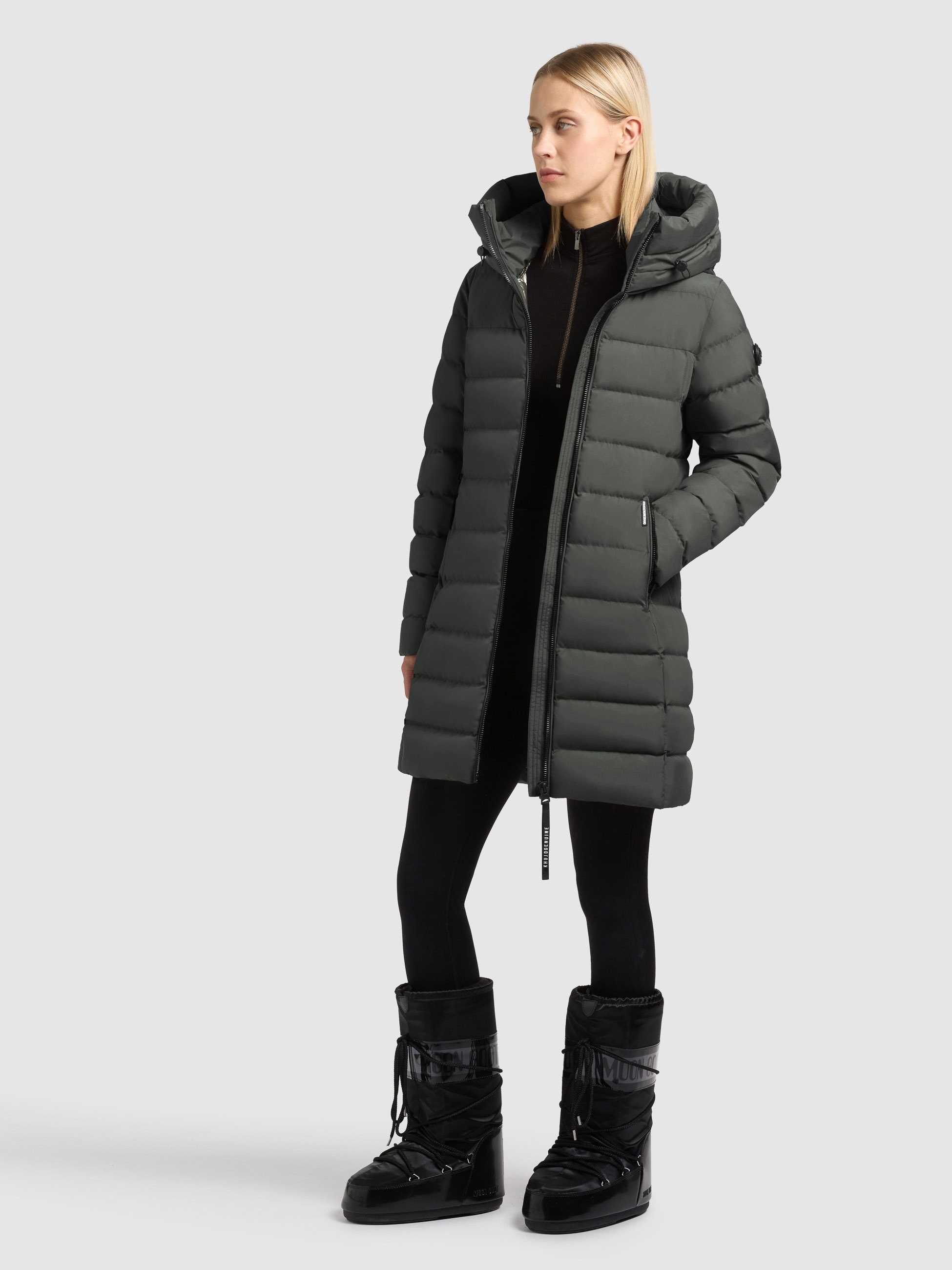 khujo Steppjacke »NEKAR«, mit Kapuze